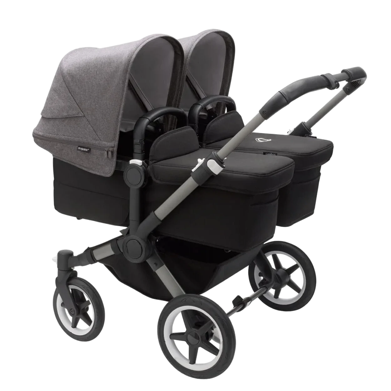 Bugaboo Donkey 5 Twin | Graphite-Midnight Black-Grey Melange