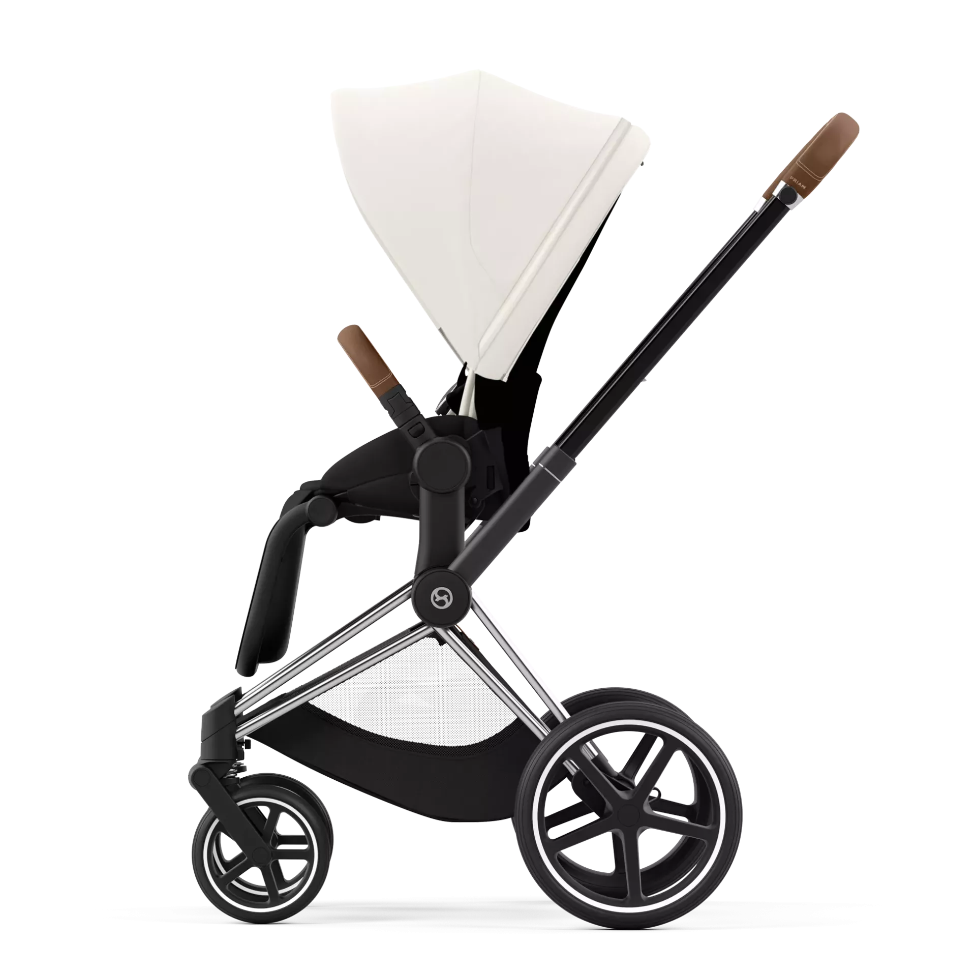 Cybex Priam 4.0 | Off White (Chrome Brown Frame)