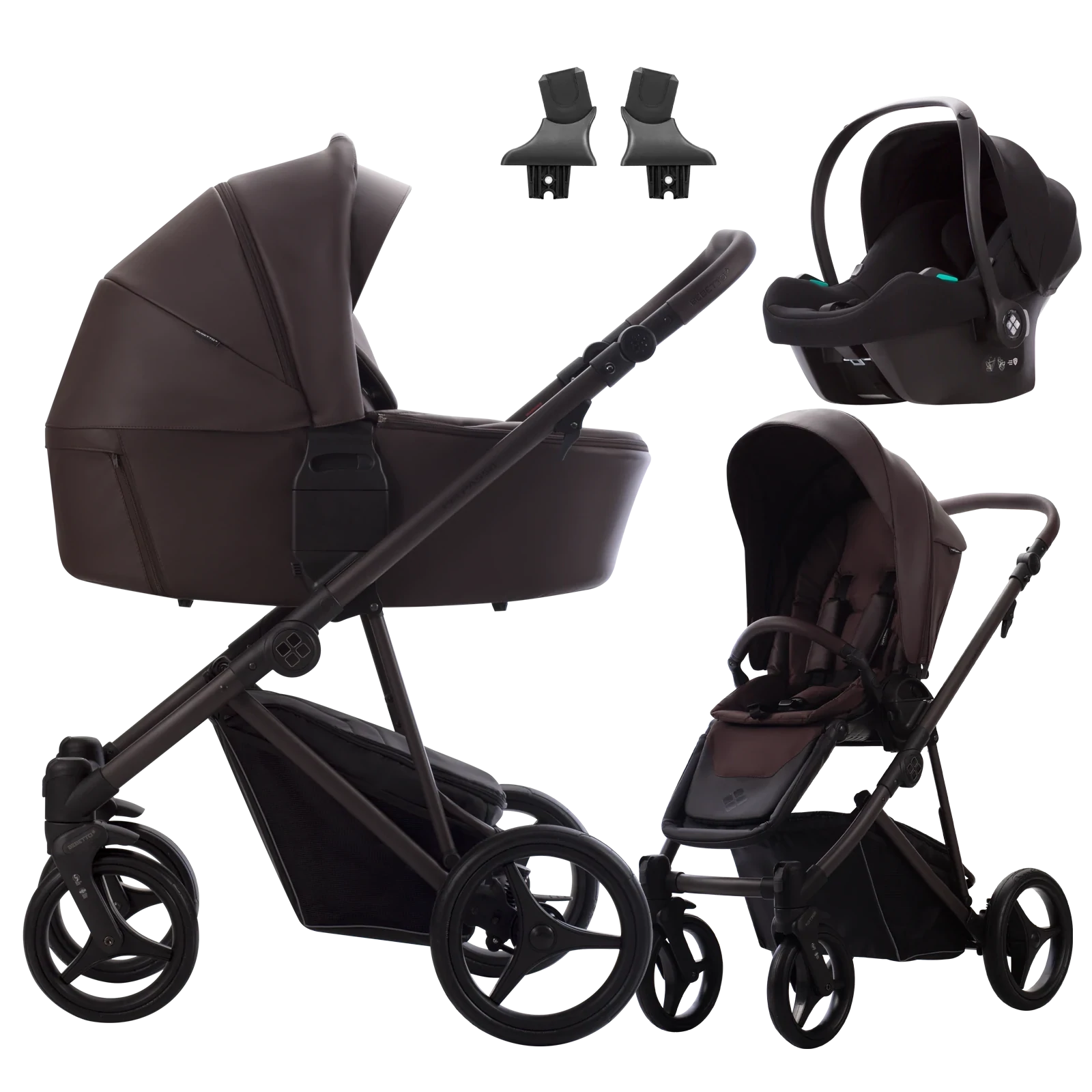 Bebetto Pelpasso Pro + Bebetto Cosmo 2.0 +GRATIS - 3w1 | Pro 05 Brown