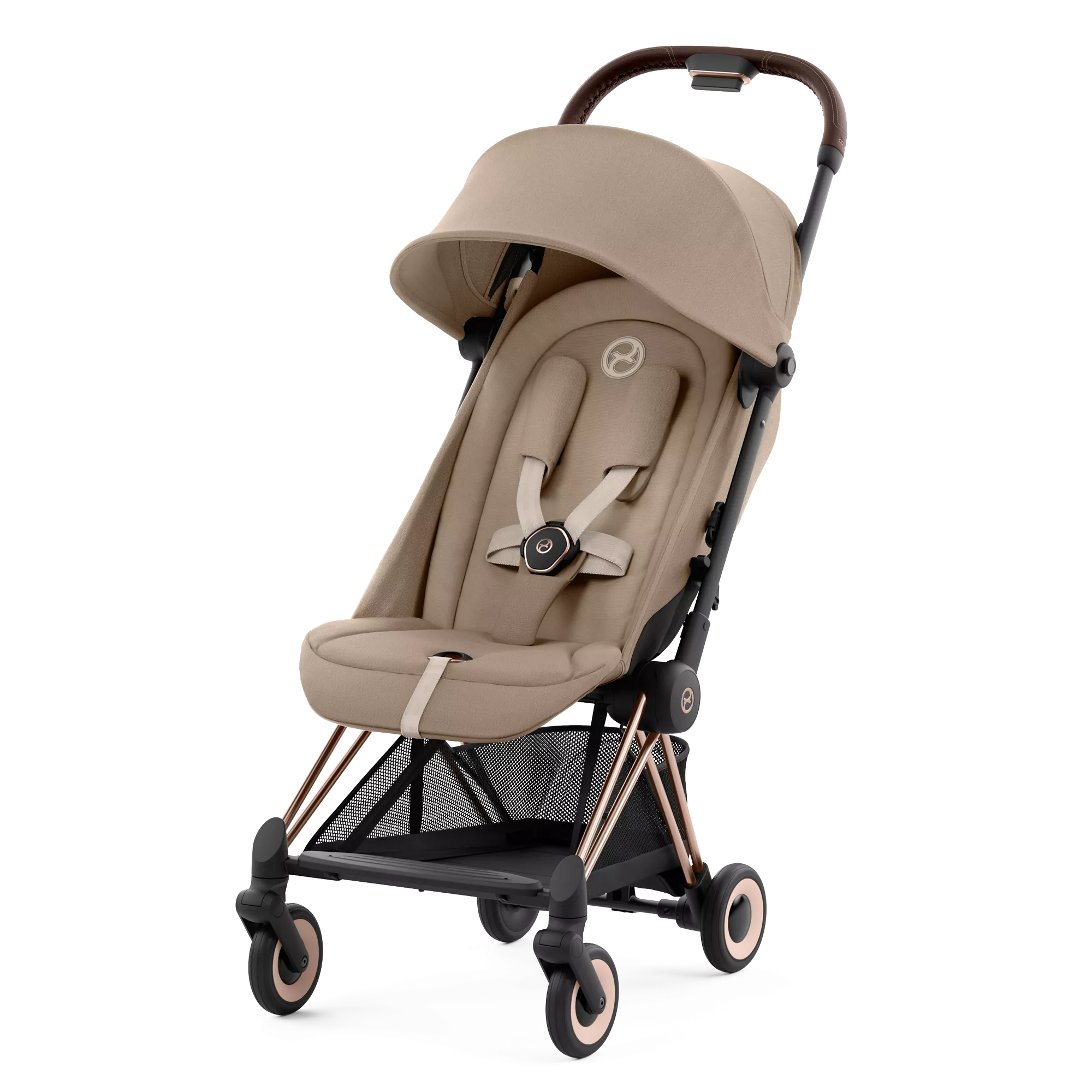 Cybex Coya | Cozy Beige (Rosegold Frame)