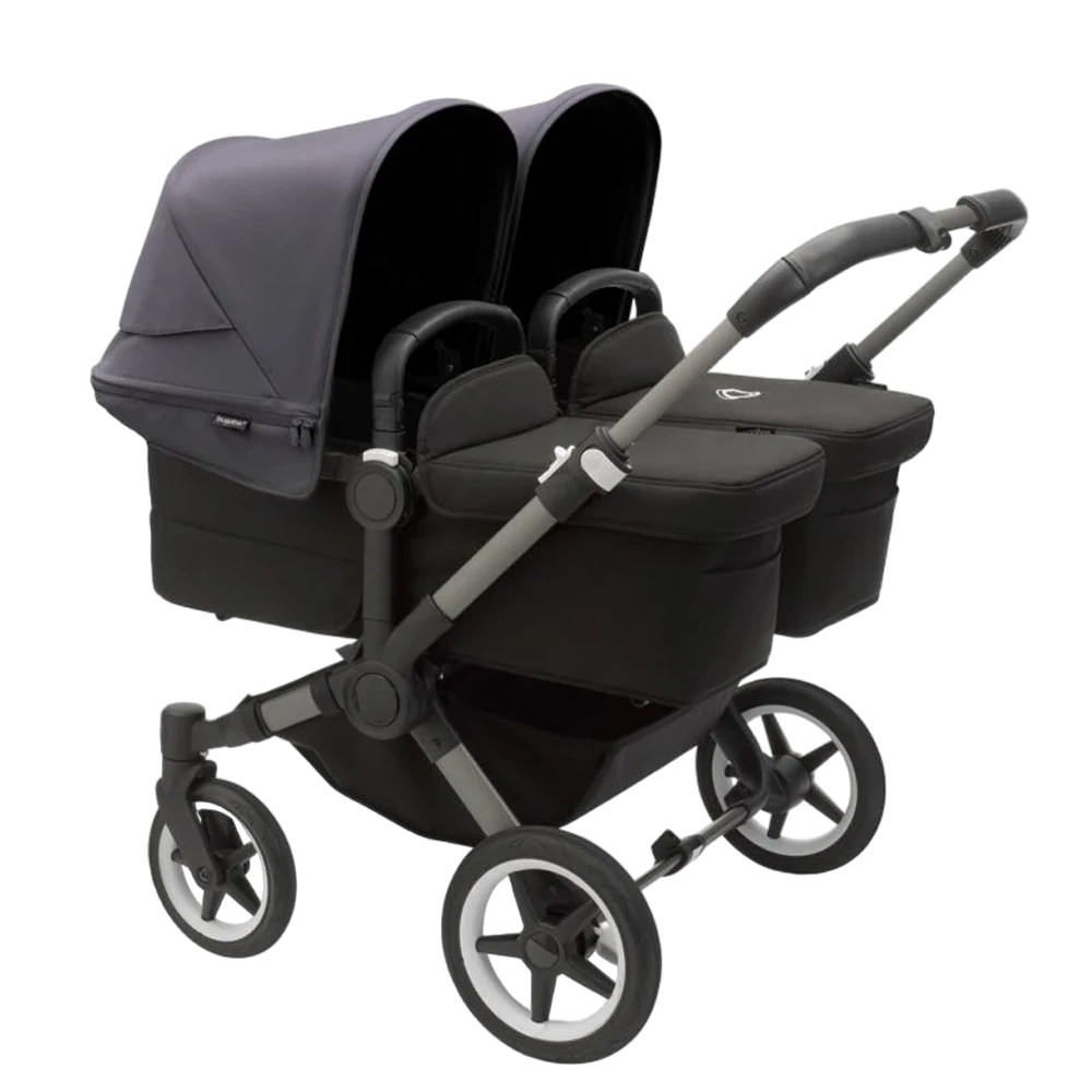 Bugaboo Donkey 5 Twin | Graphite-Midnight Black-Stormy Blue