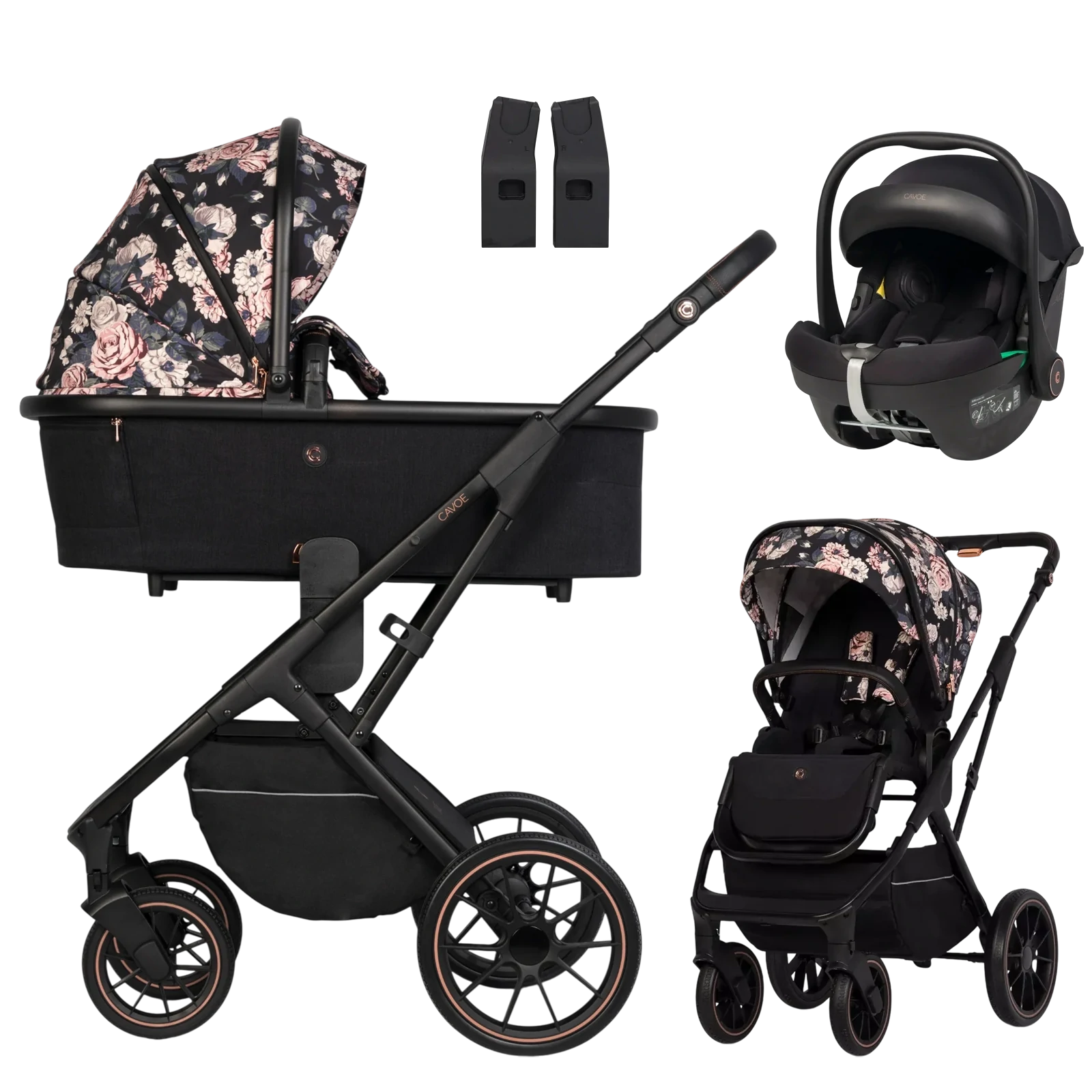 Cavoe Axo Style + Cavoe Peu +GRATIS - wózek 3w1 | La Rose