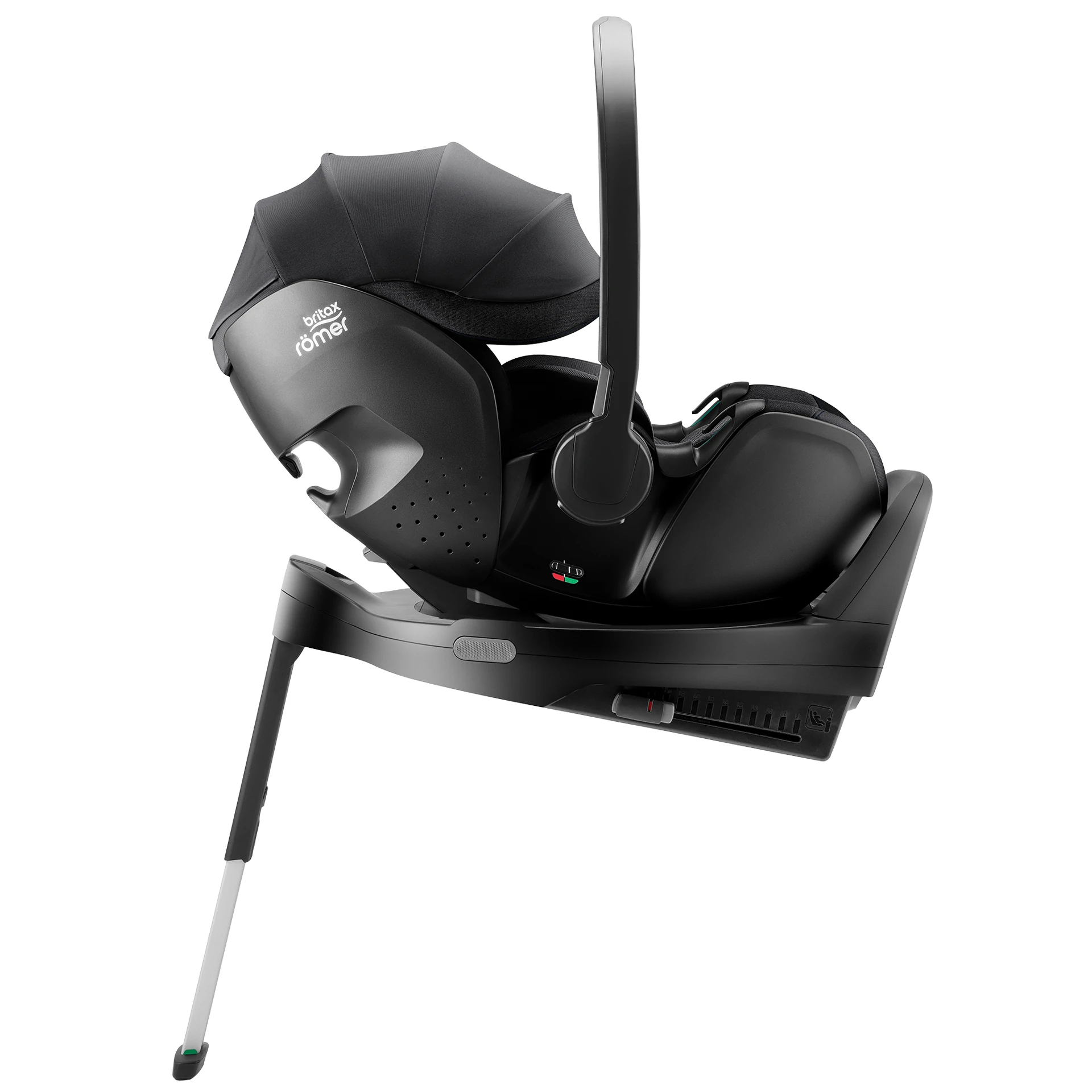 Britax Römer Baby-Safe Pro + baza Vario Base 5Z | Carbon Black Britax Römer Baby-Safe Pro + baza Vario Base 5Z | Carbon Black