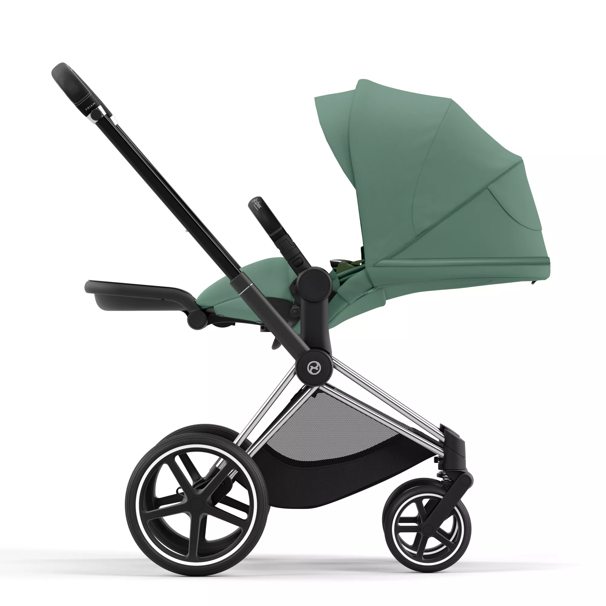 Cybex Priam 4.0 - 2w1 | Leaf Green (Chrome Black Frame) Cybex Priam 4.0 - 2w1 | Leaf Green (Chrome Black Frame)