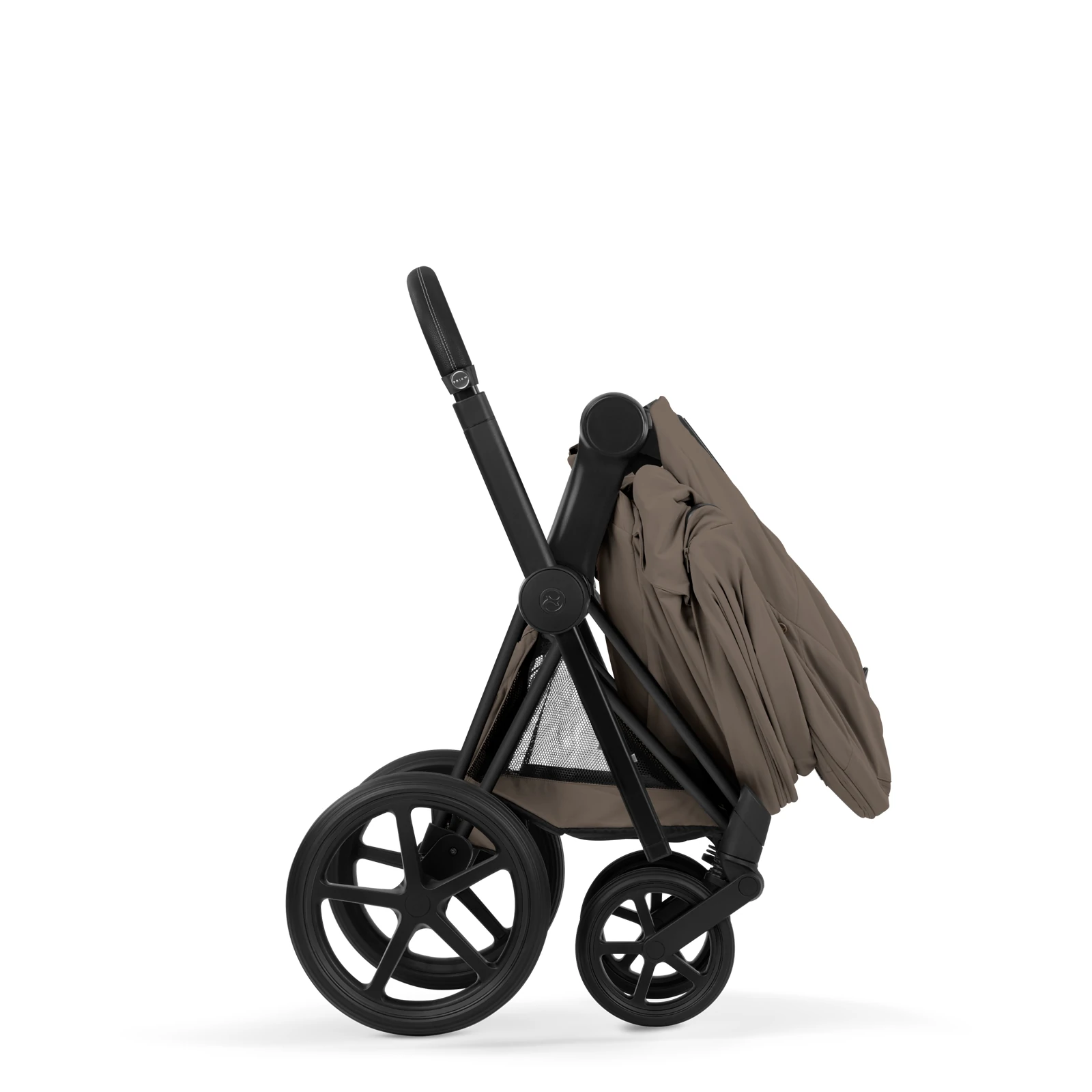 Cybex Priam 5.0 - wózek 4w1 | Coconut Brown - Matt Black (Comfort)