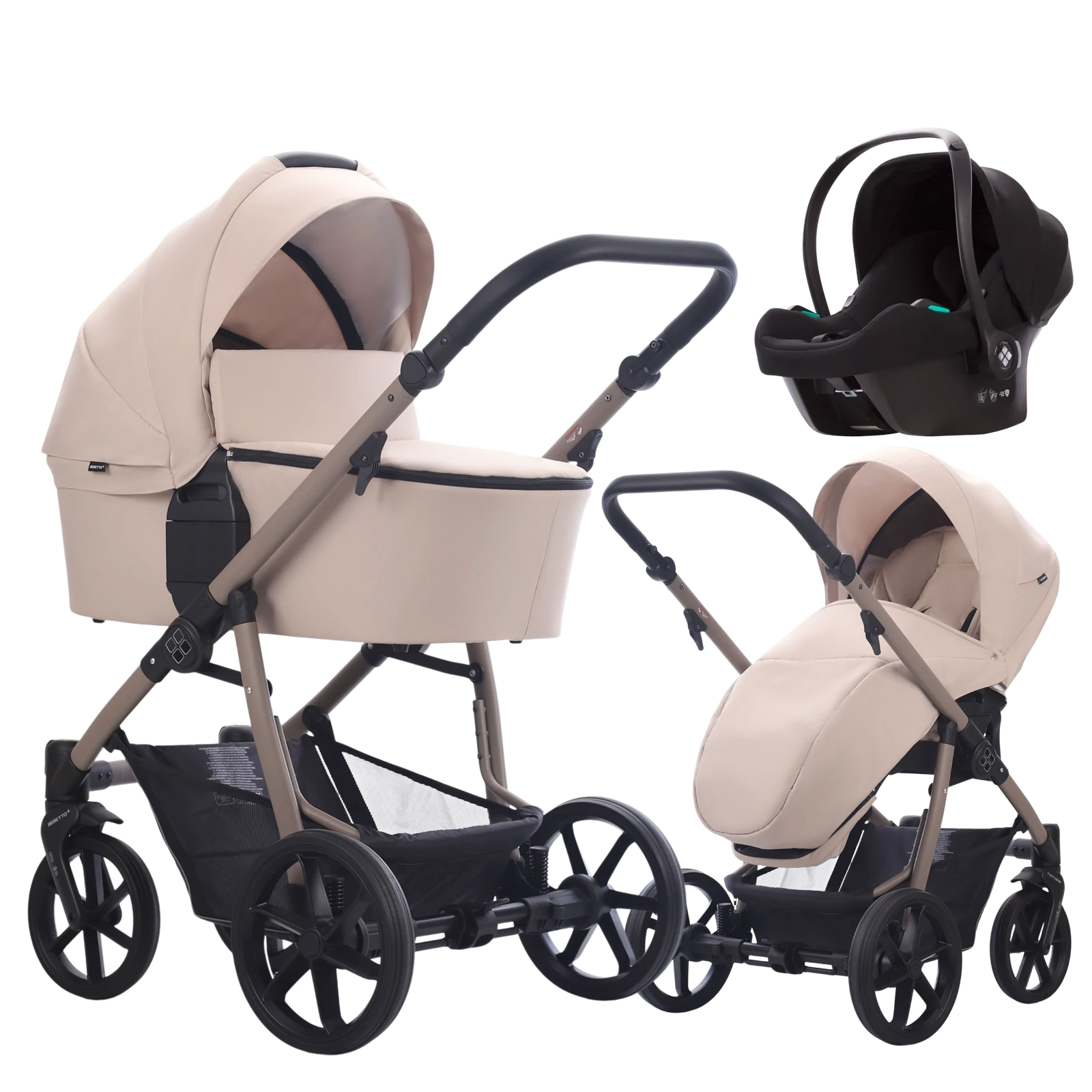 Bebetto Vulcano + Bebetto Cosmo 2.0 +GRATIS - 3w1 | 06 Kaszmir