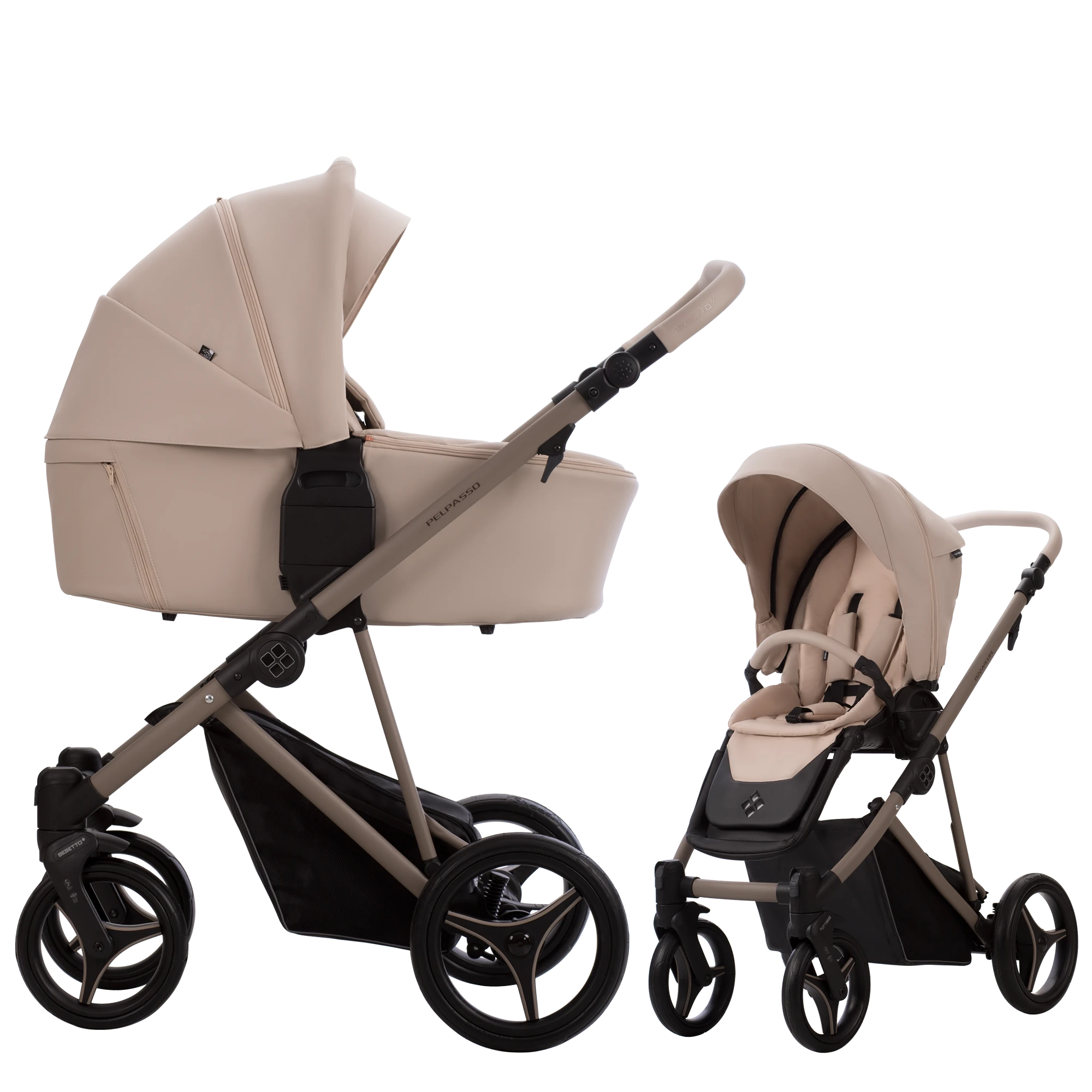 Bebetto Pelpasso Pro - 2w1 | Pro 02 Kaszmir