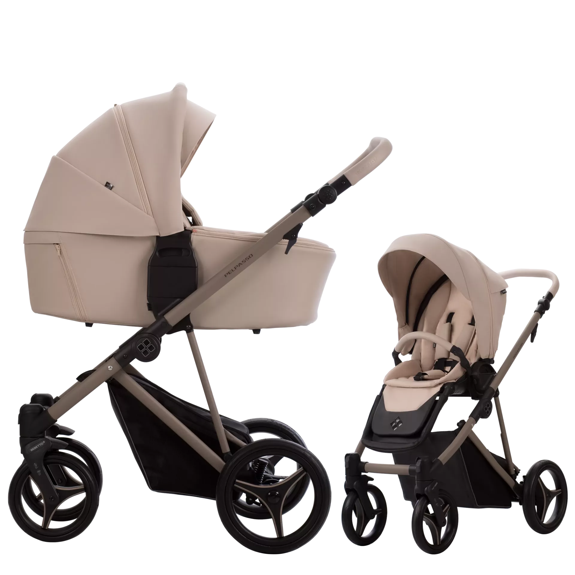 Bebetto Pelpasso Pro - 2w1 | Pro 02 Kaszmir