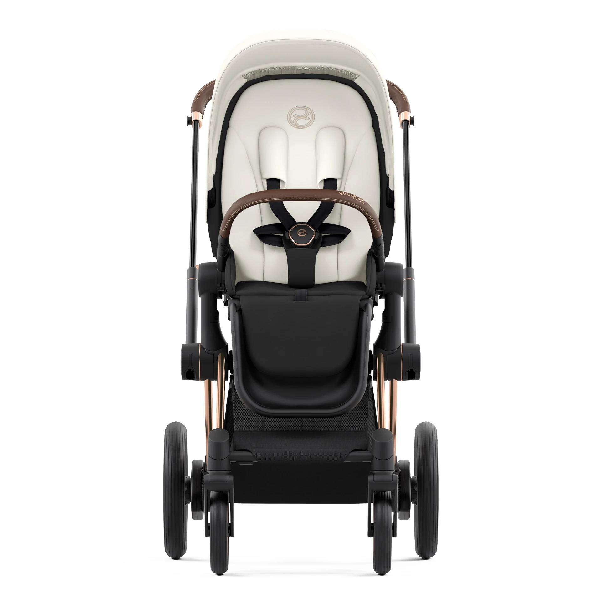 Cybex e-Priam 4.0 - 2w1 | Off White (Rosegold Frame) Cybex e-Priam 4.0 - 2w1 | Off White (Rosegold Frame)