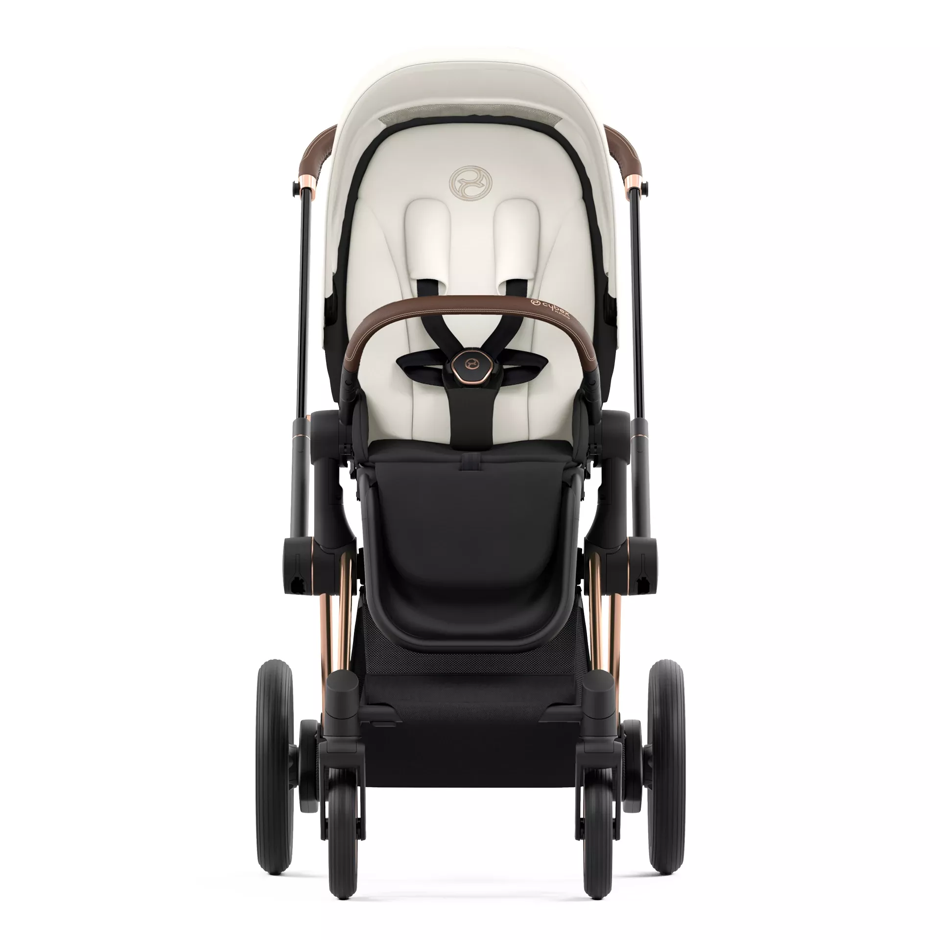 Cybex e-Priam 4.0 - 2w1 | Off White (Rosegold Frame)