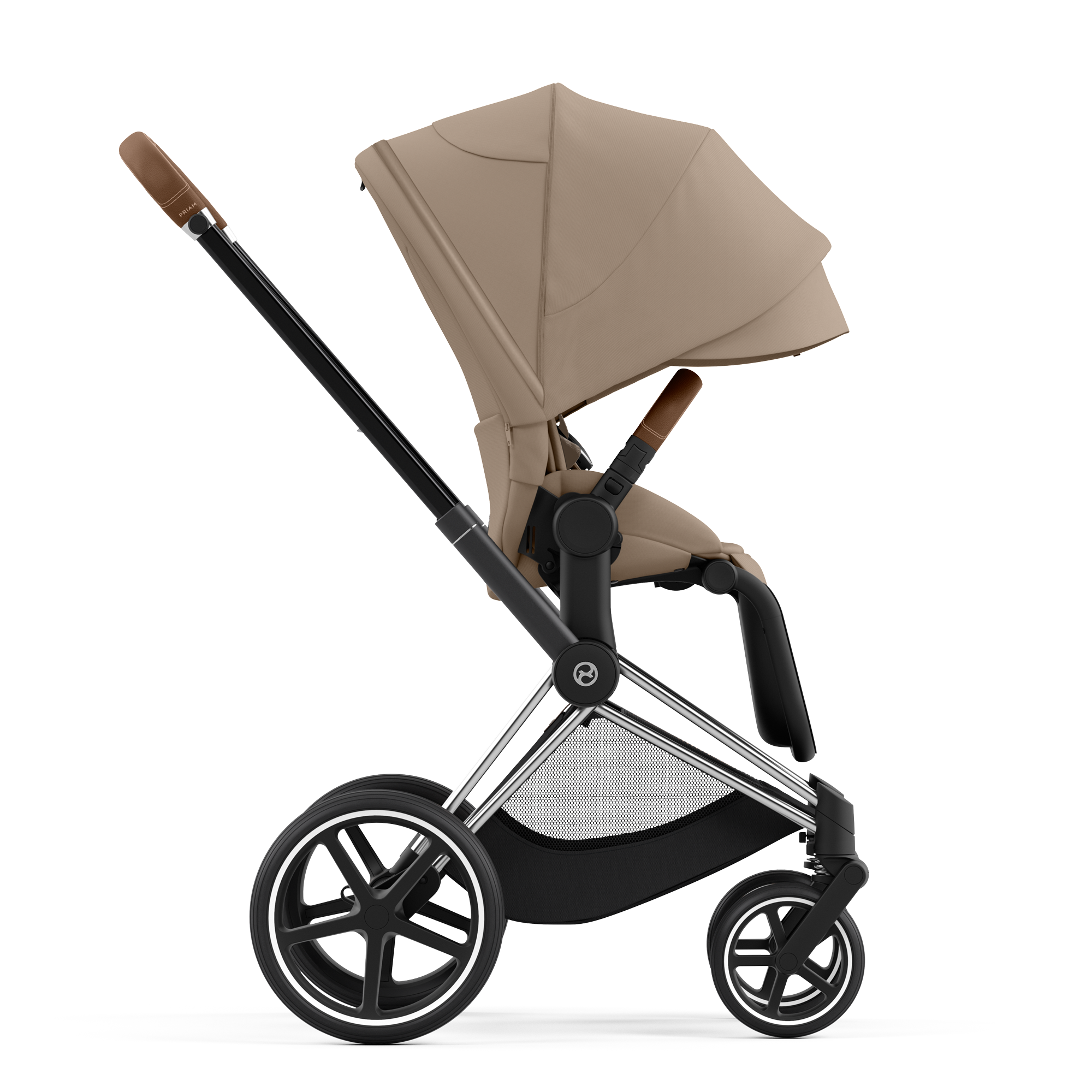 Cybex Priam 4.0 - 2w1 | Cozy Beige (Chrome Brown Frame) Cybex Priam 4.0 - 2w1 | Cozy Beige (Chrome Brown Frame)