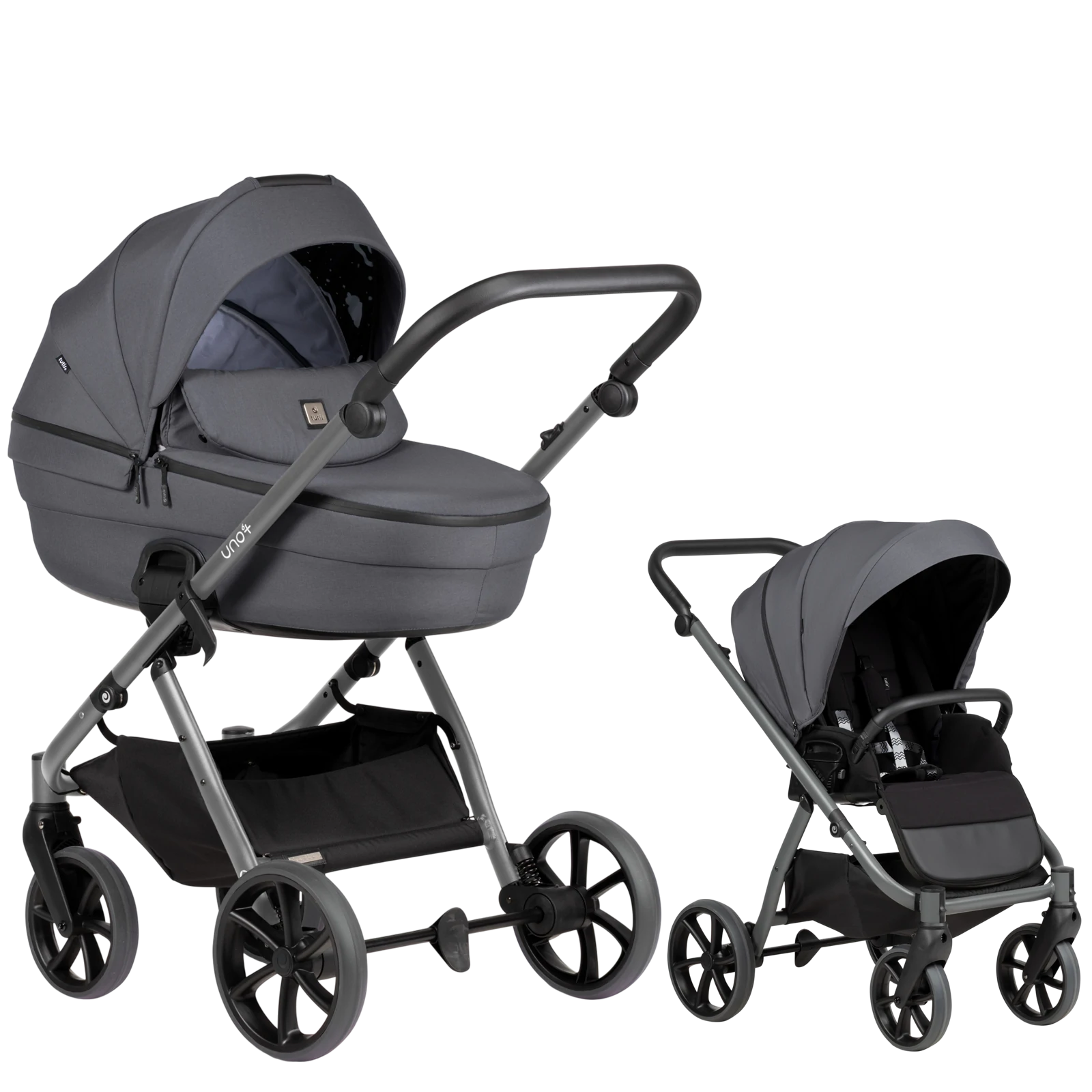 Tutis Uno 6 Plus +GRATIS - 2w1 | 169 Antracite