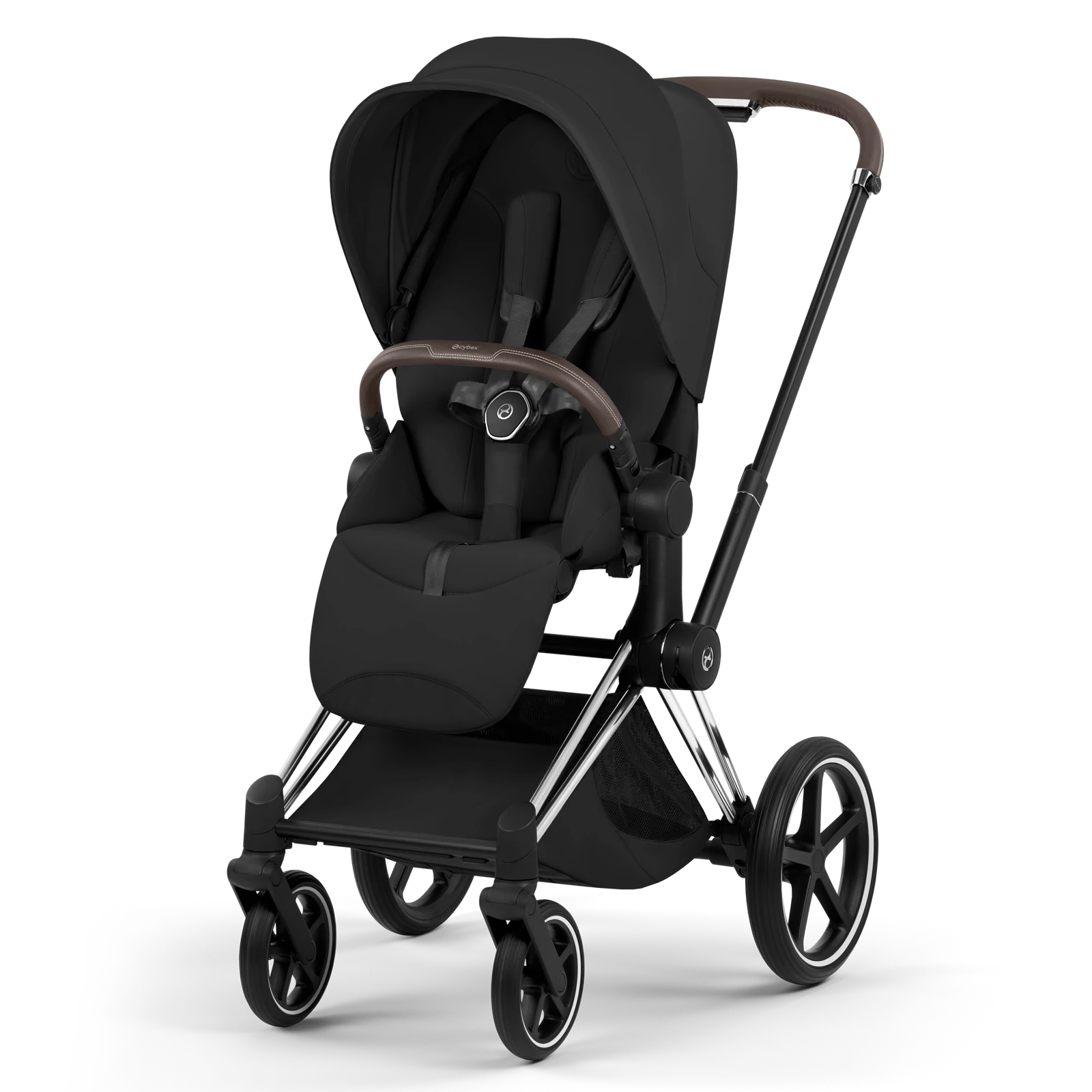 Cybex Priam 5.0 - wózek 4w1 | Sepia Black - Chrome (Style)
