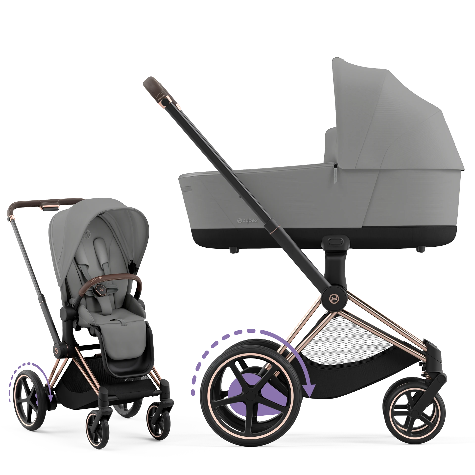 Mirage Grey (Rosegold Frame)