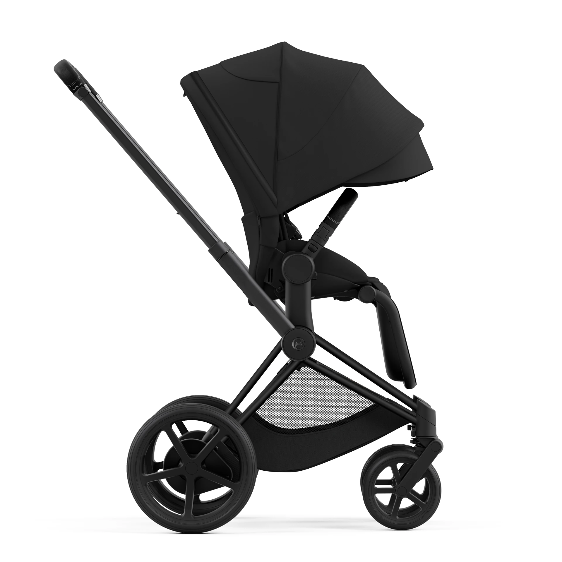 Cybex e-Priam 4.0 - 2w1 | Sepia Black (Matt Black Frame) Cybex e-Priam 4.0 - 2w1 | Sepia Black (Matt Black Frame)