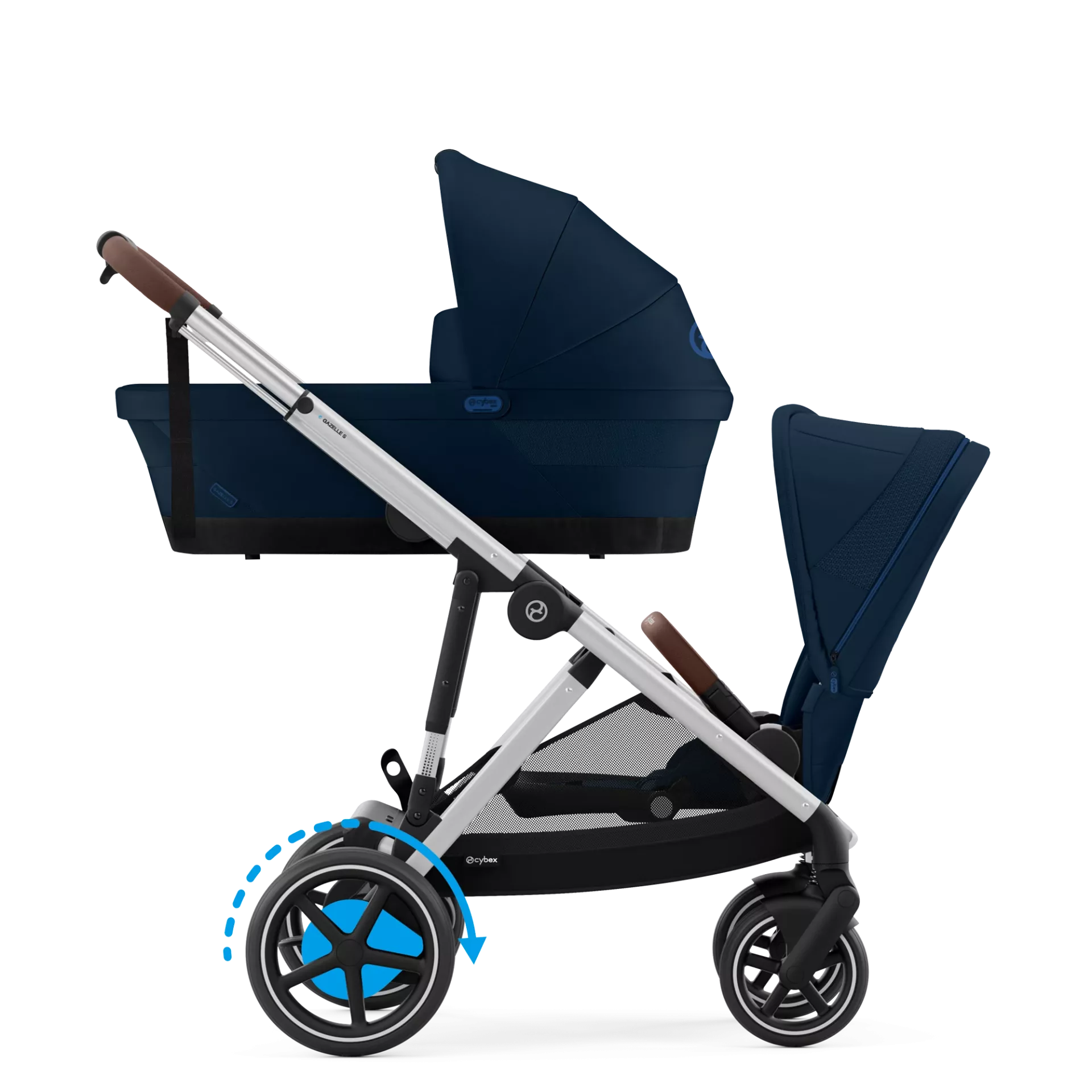 Cybex e-Gazelle S Duo | Ocean Blue