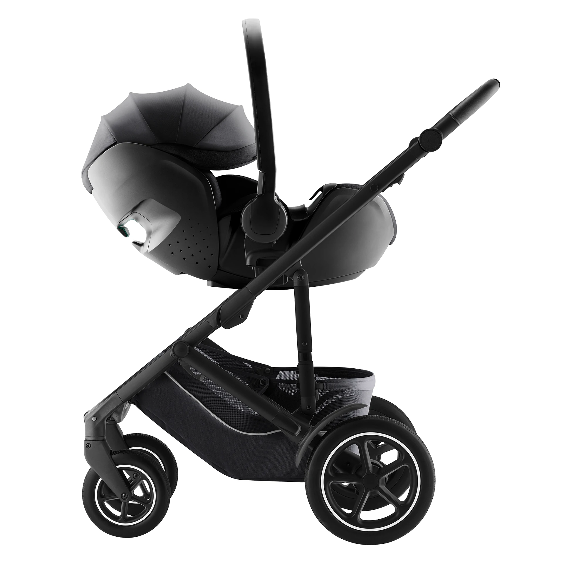Britax Römer Baby-Safe Pro + baza Vario Base 5Z | Carbon Black Britax Römer Baby-Safe Pro + baza Vario Base 5Z | Carbon Black