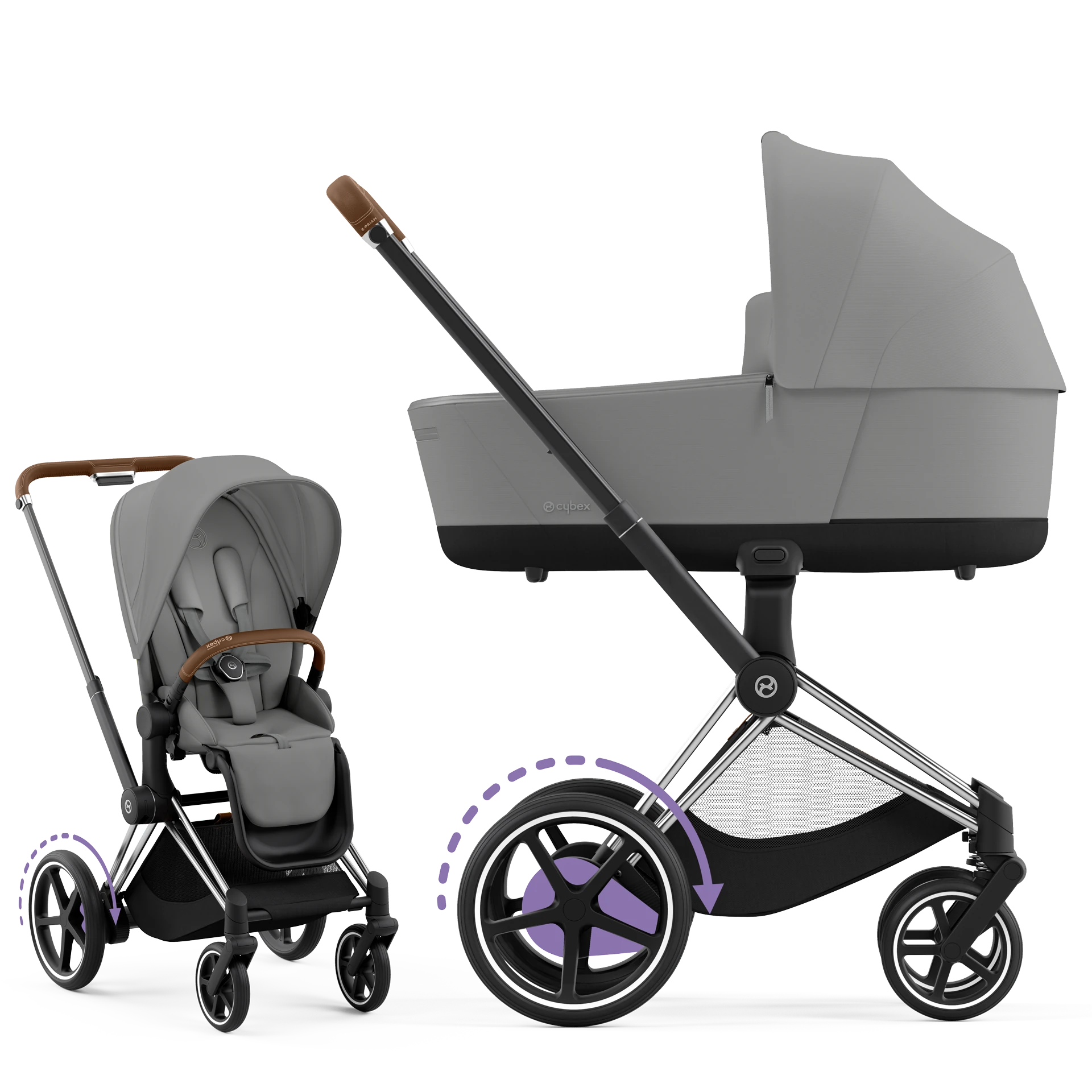 Mirage Grey (Chrome Brown Frame)