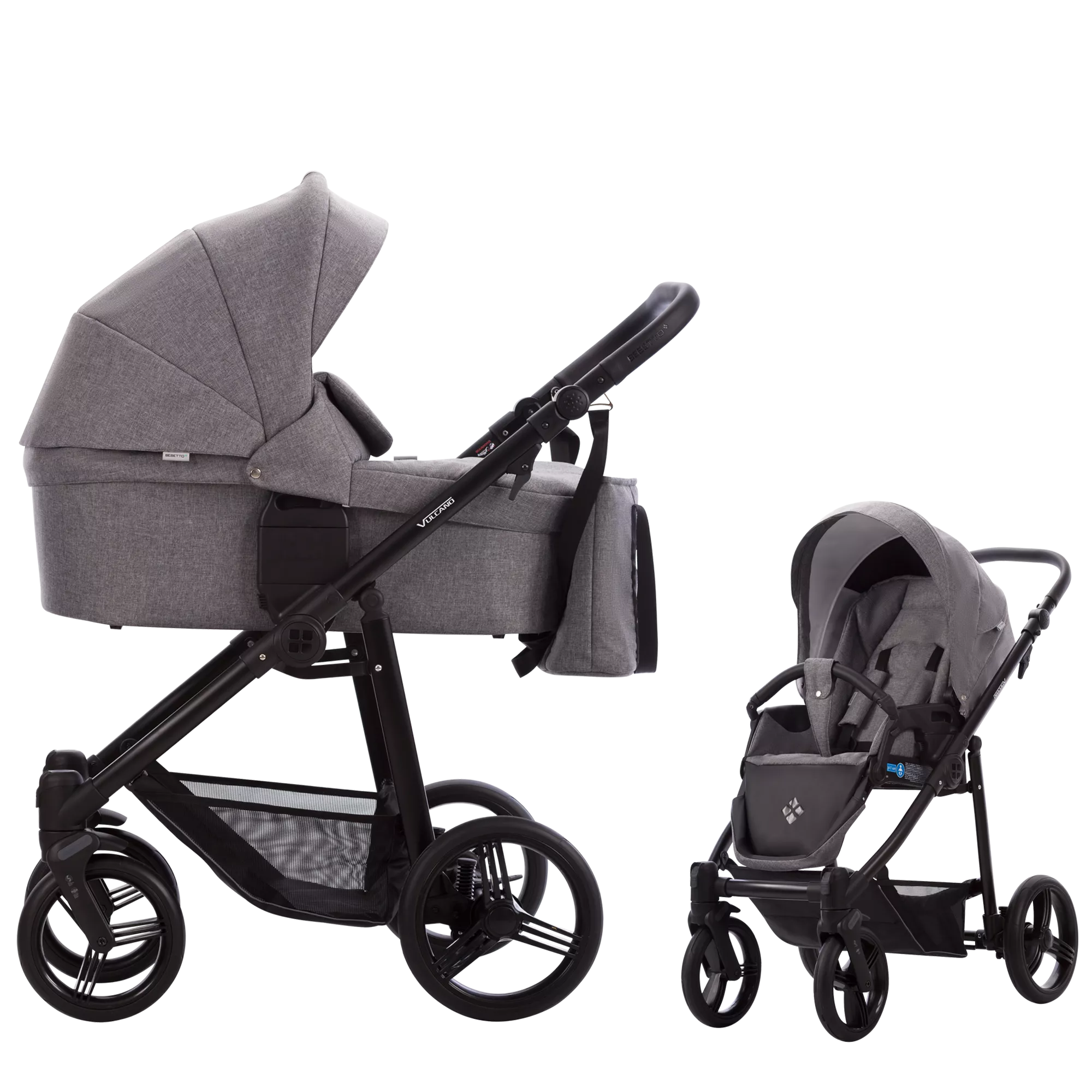Bebetto Vulcano - 2w1 | 03 (Black Frame) Bebetto Vulcano - 2w1 | 03 (Black Frame)