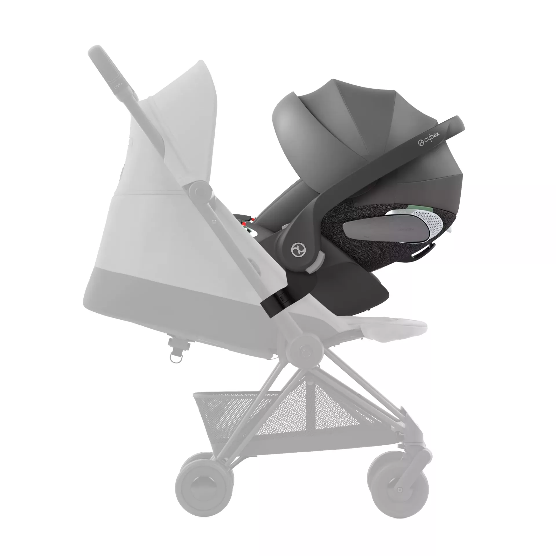 Cybex Cloud T i-Size + baza Cybex Base T | Mirage Grey (Comfort) Cybex Cloud T i-Size + baza Cybex Base T | Mirage Grey (Comfort)