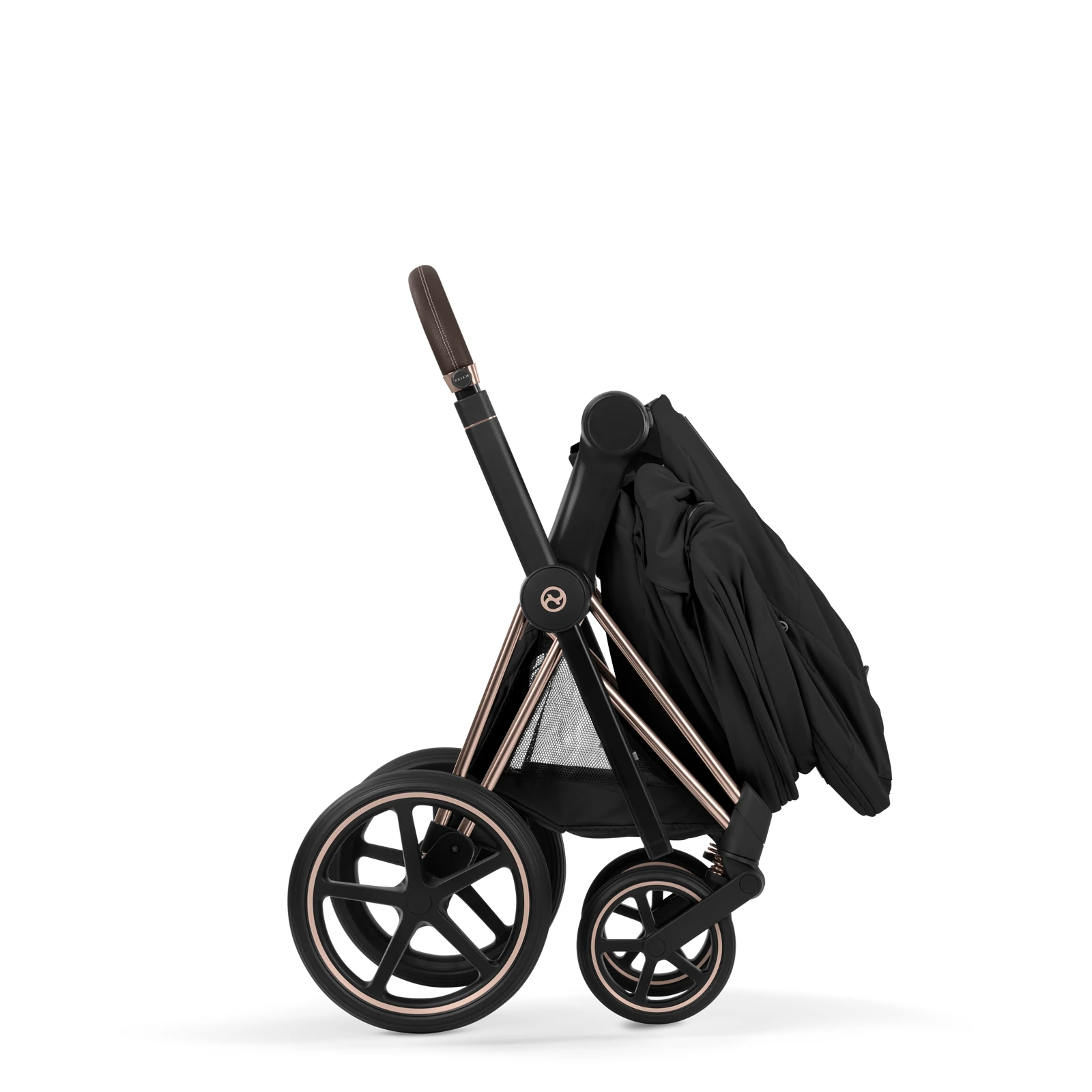 Cybex Priam 5.0 - wózek 4w1 | Sepia Black - Rosegold (Comfort)