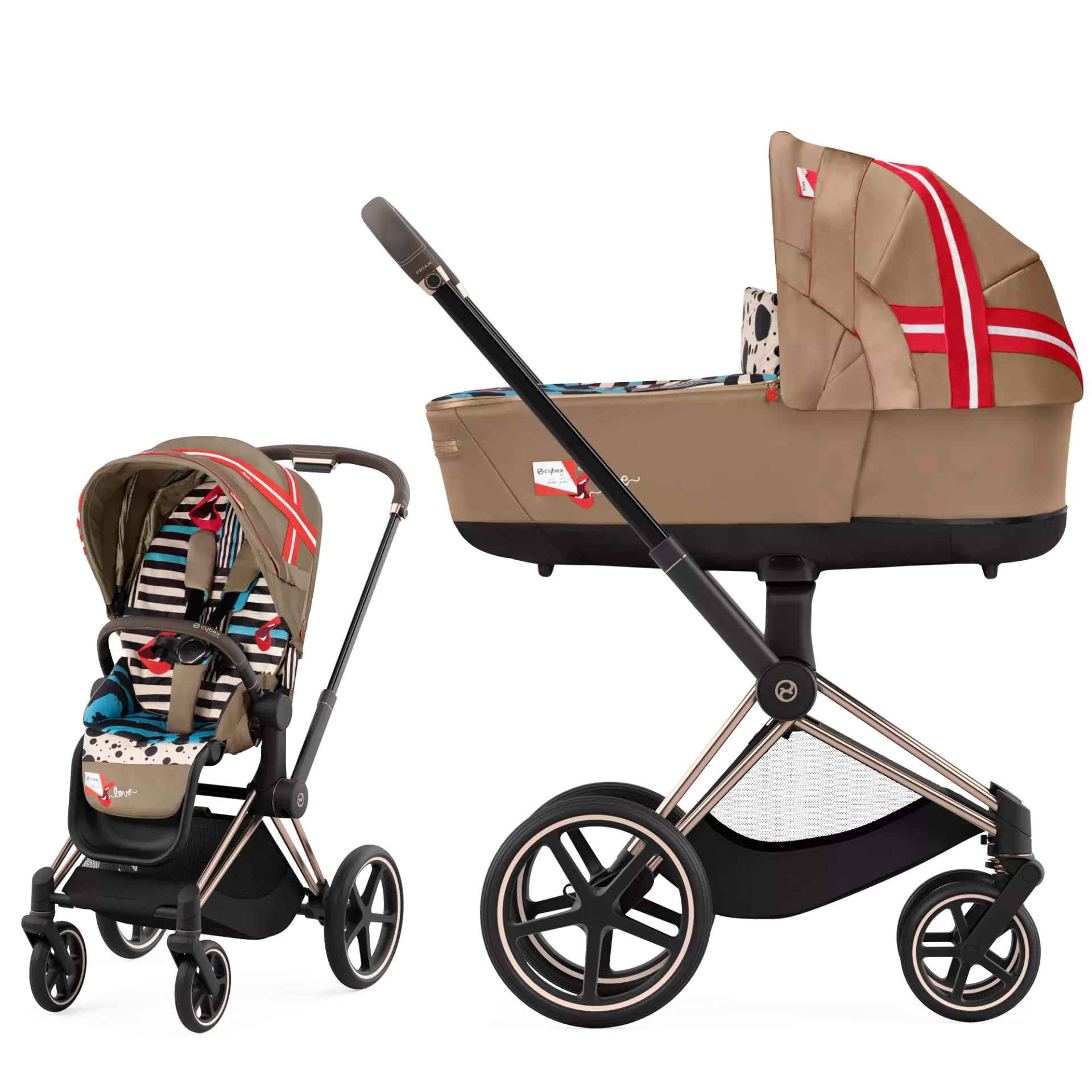 Cybex Priam 4.0 - 2w1 | One Love - Design Collaborations