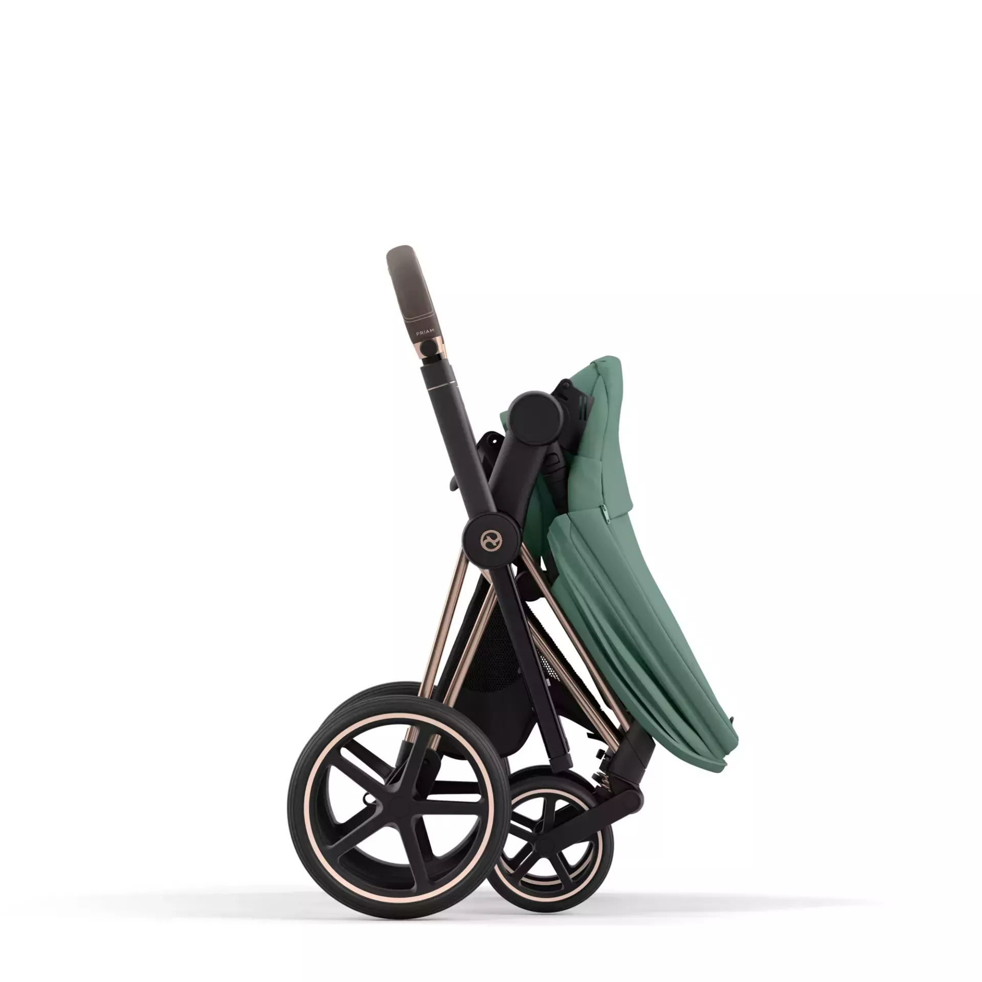 Cybex Priam 4.0 | Leaf Green (Rosegold Frame) Cybex Priam 4.0 | Leaf Green (Rosegold Frame)