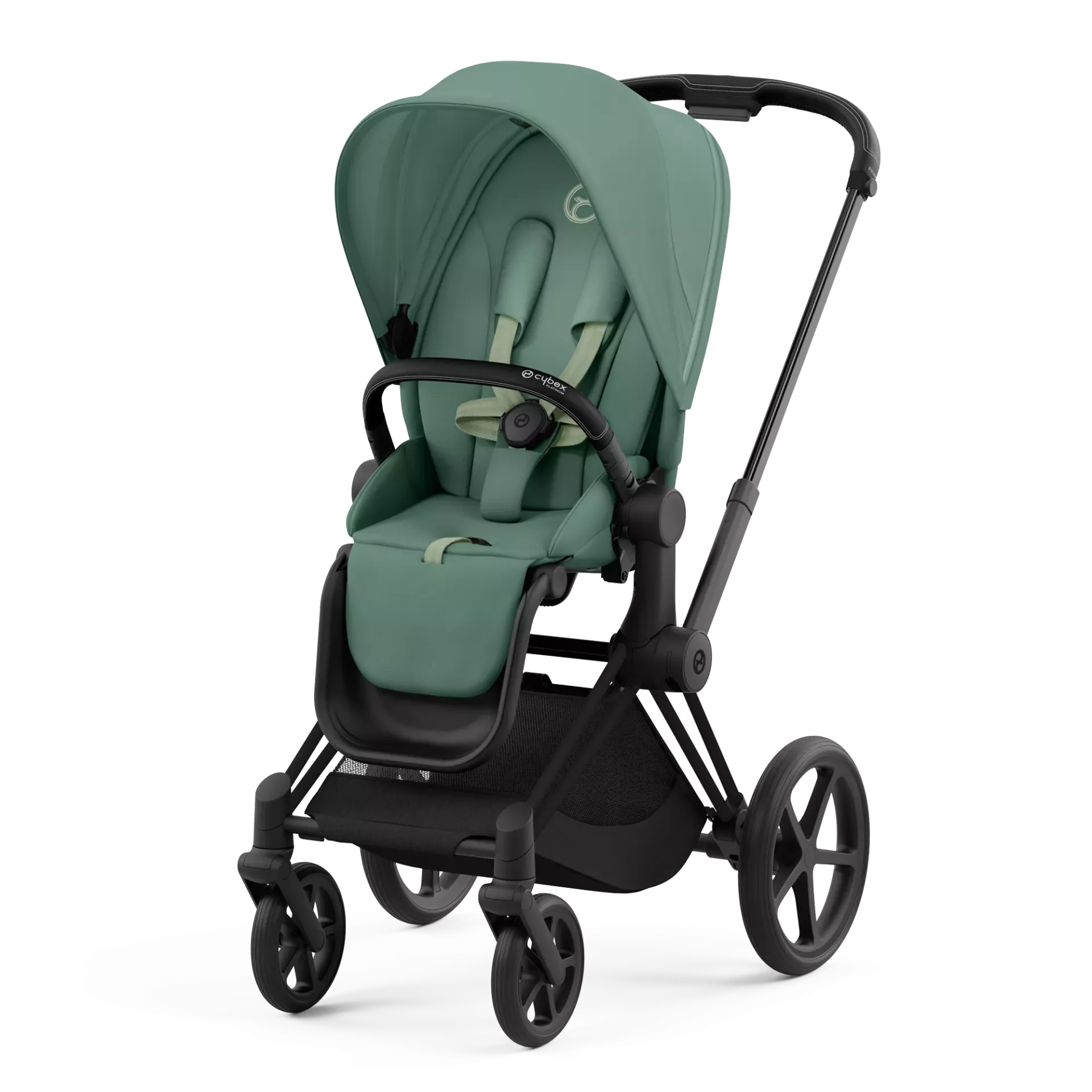 Cybex Priam 4.0 | Leaf Green (Matt Black Frame)