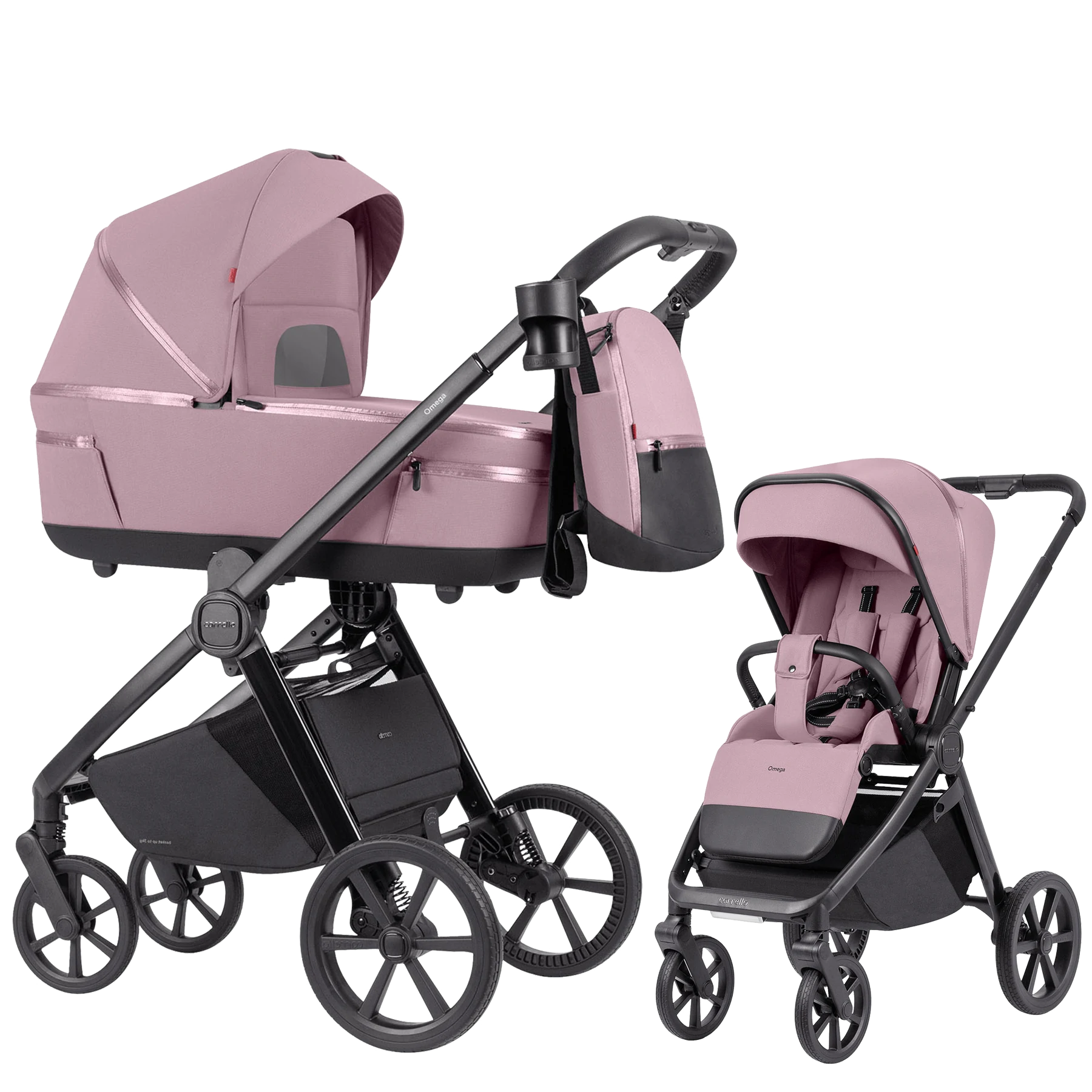 Carrello Omega Plus - 2w1 | Galaxy Pink