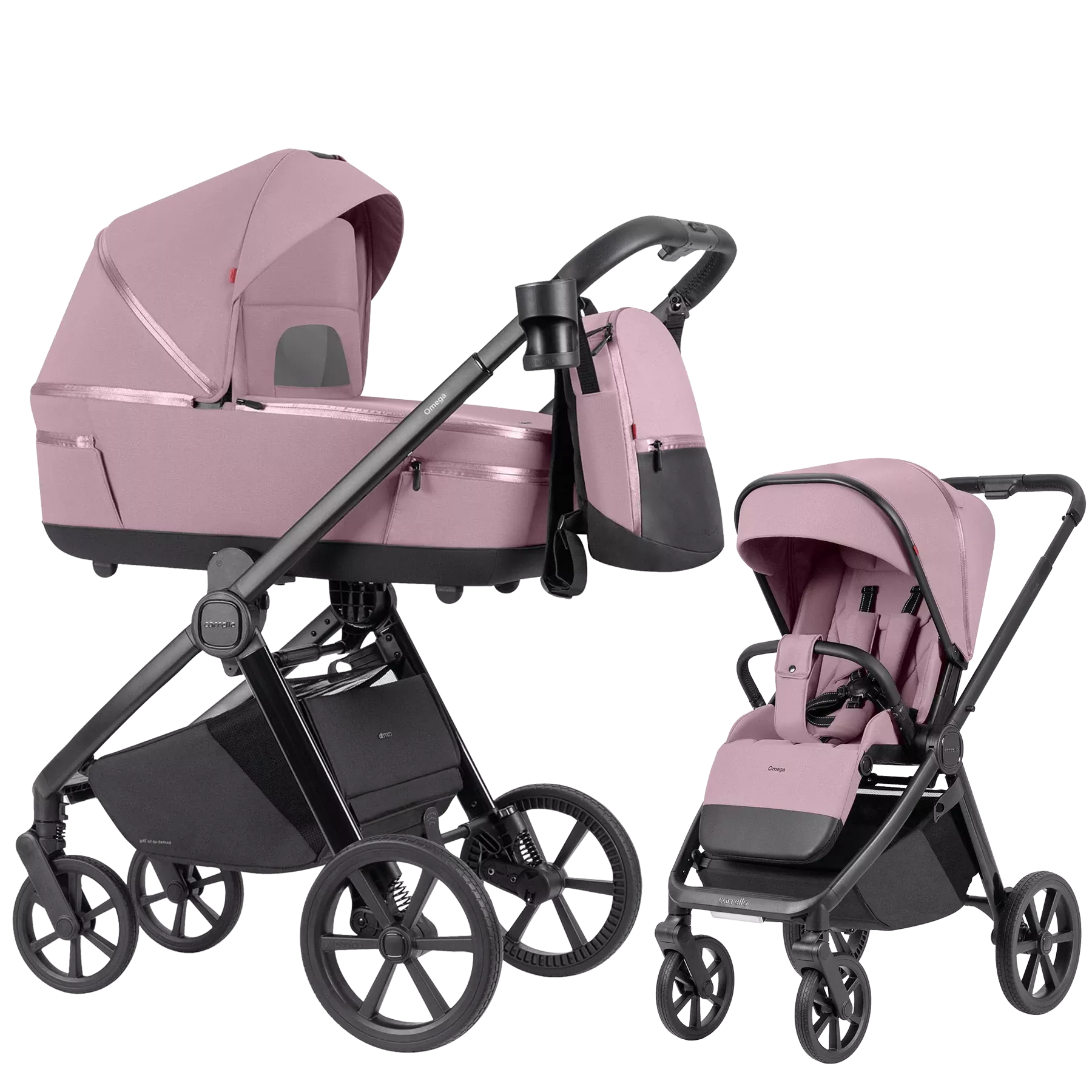 Carrello Omega Plus - 2w1 | Galaxy Pink