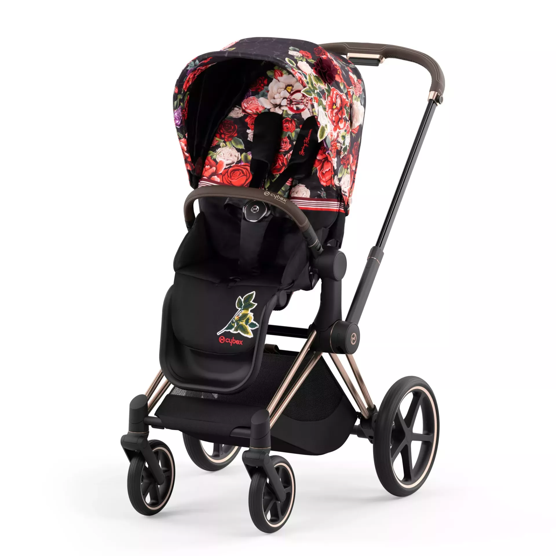 Cybex Priam 4.0 - 2w1 | Spring Blossom Dark - Fashion Collection Cybex Priam 4.0 - 2w1 | Spring Blossom Dark - Fashion Collection