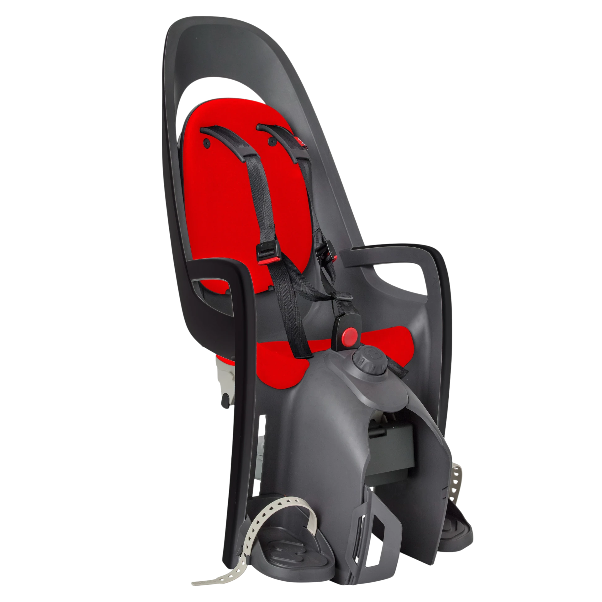 Hamax Caress | Dark Grey/Red - na bagażnik
