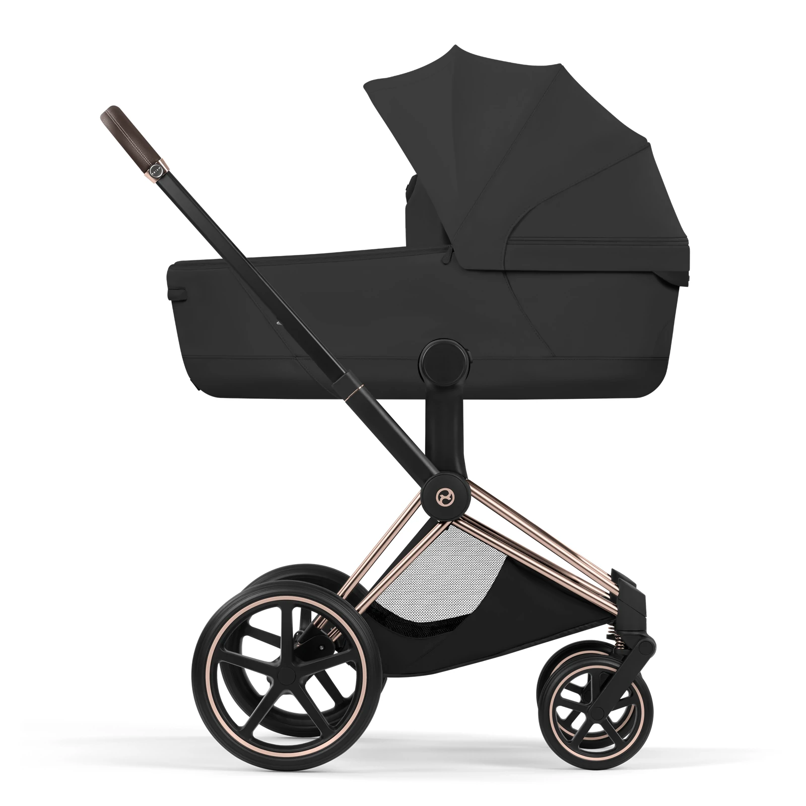 Cybex Priam 5.0 - wózek 4w1 | Sepia Black - Rosegold (Style)
