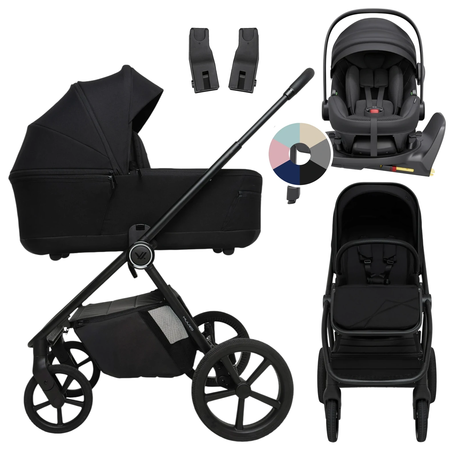 Muuvo One + Avionaut Pixel 3 + baza IQ Orbit + GRATIS - 4w1 | Negro