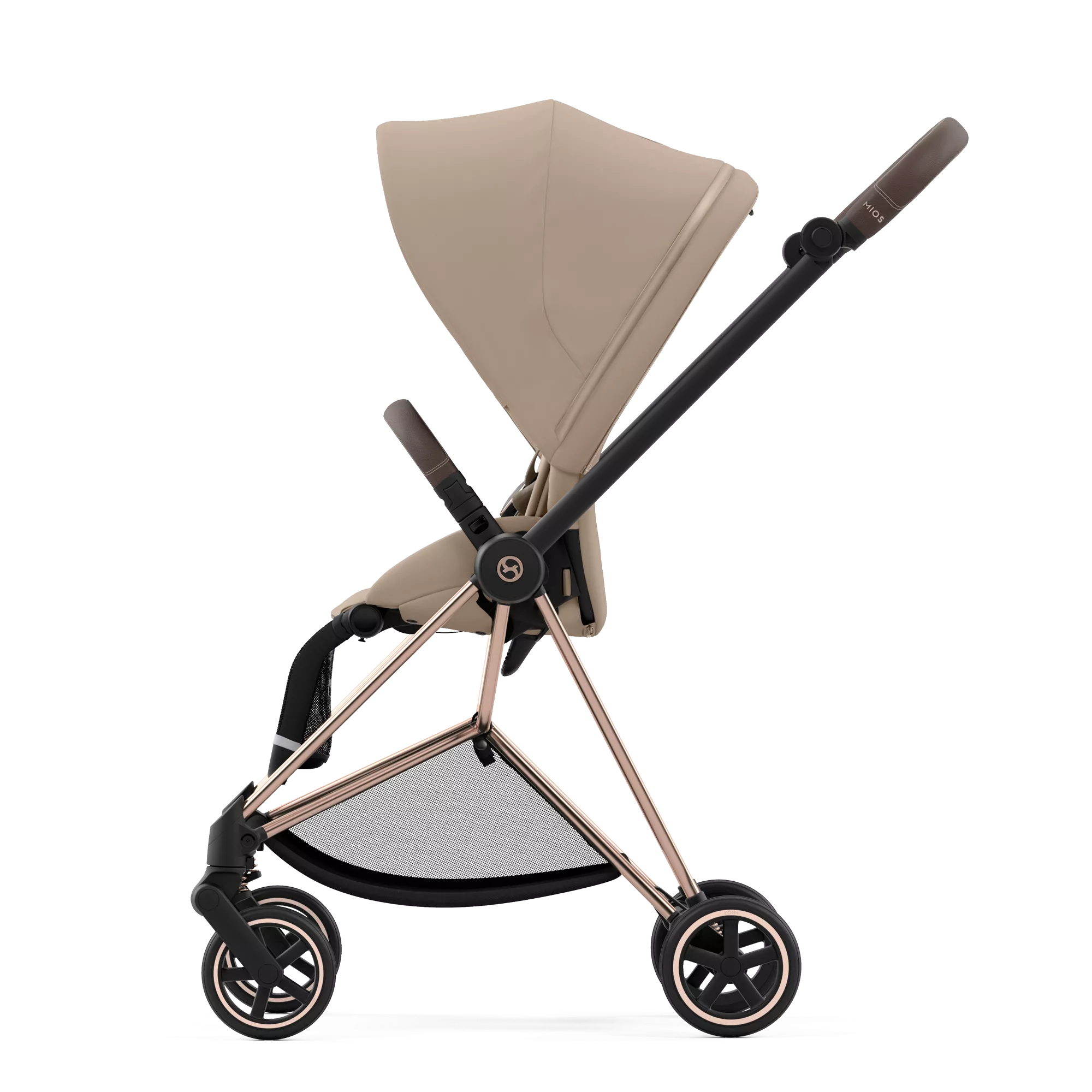 Cybex Mios 3.0 | Cozy Beige (Rosegold Frame)