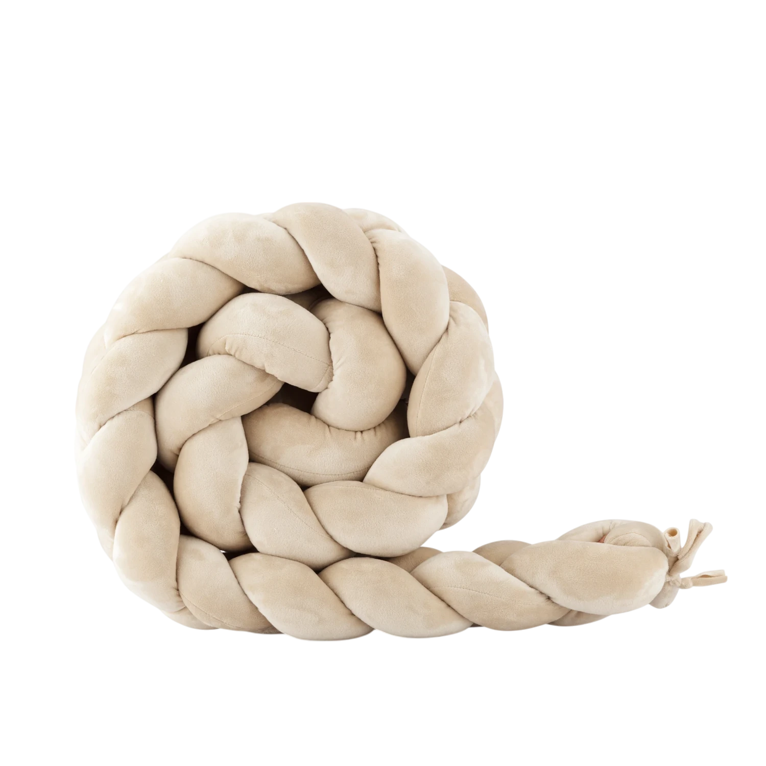Ochraniacz na szczebelki Waldin | BW-02 Beige (welur)