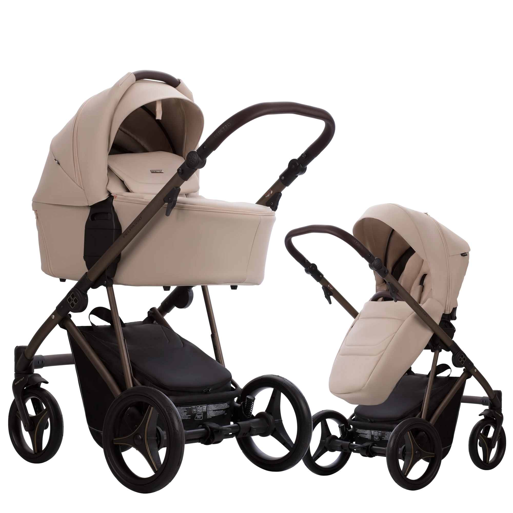 Bebetto Pelpasso Pro - 2w1 | Pro 02 Choco