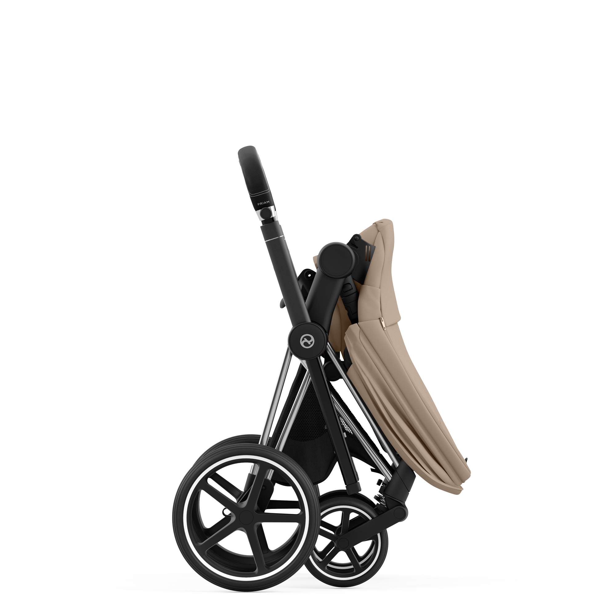 Cybex Priam 4.0 - 2w1 | Cozy Beige (Chrome Black Frame) Cybex Priam 4.0 - 2w1 | Cozy Beige (Chrome Black Frame)