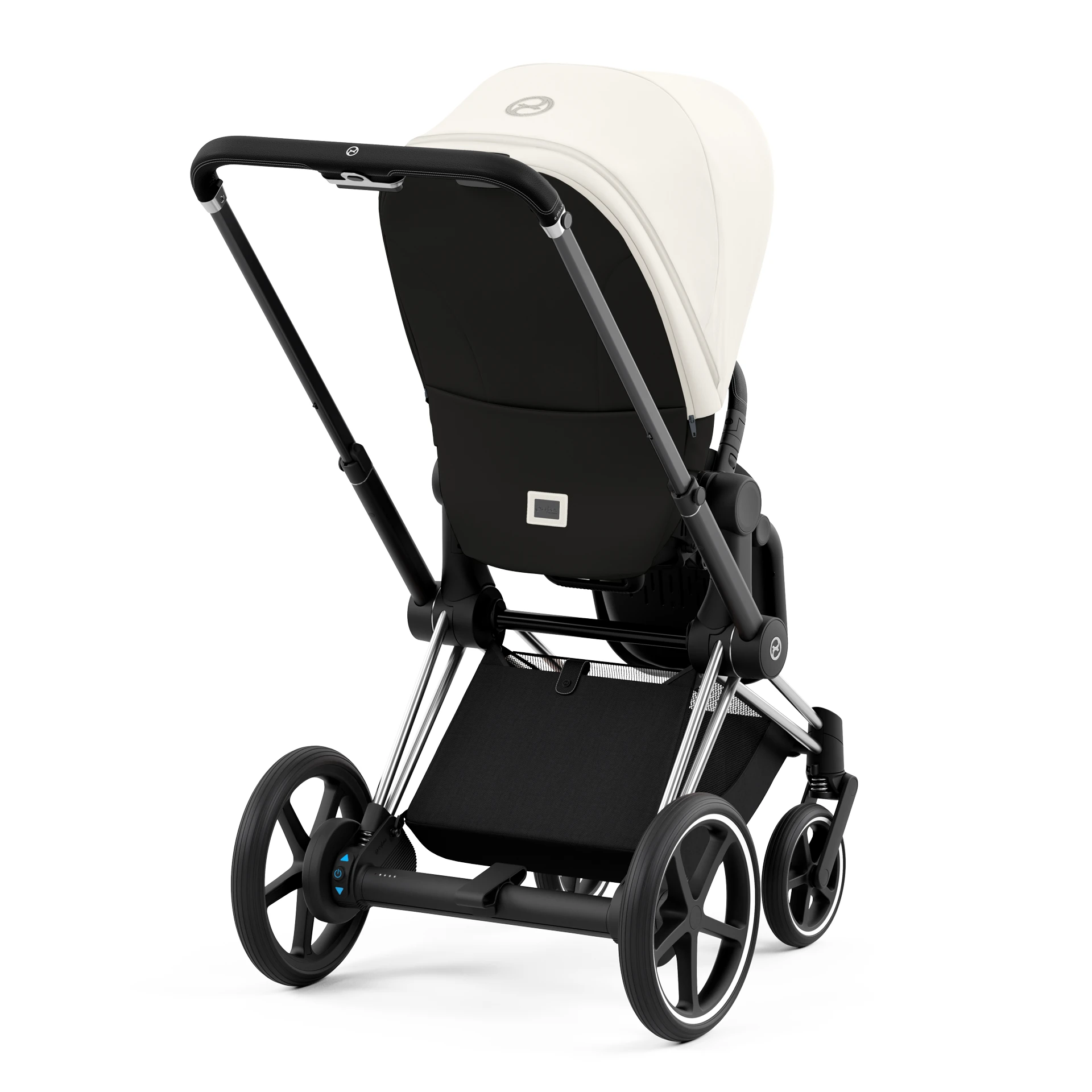 Cybex e-Priam 4.0 - 2w1 | Off White (Chrome Black Frame) Cybex e-Priam 4.0 - 2w1 | Off White (Chrome Black Frame)