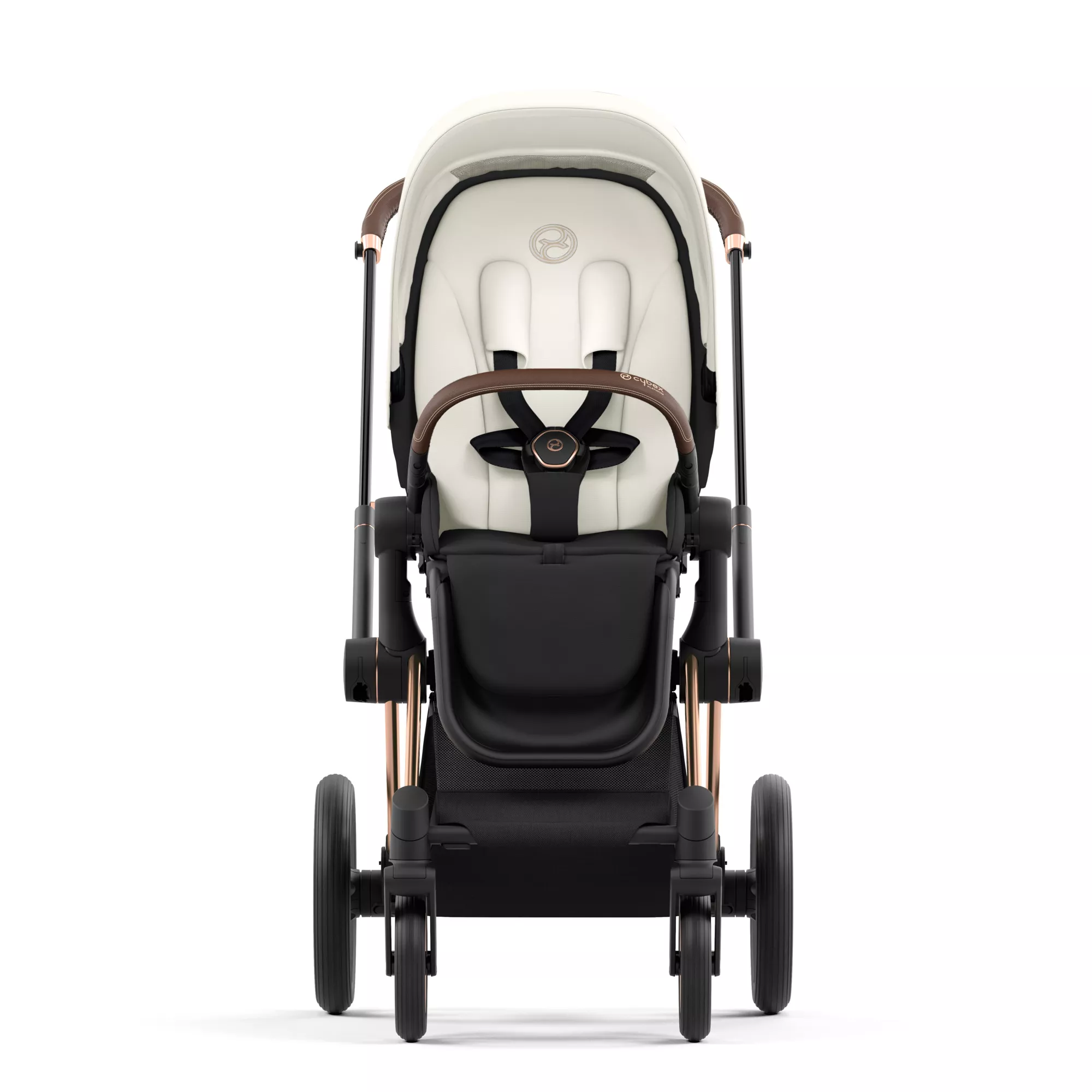 Cybex Priam 4.0 - 2w1 | Off White (Rosegold Frame) Cybex Priam 4.0 - 2w1 | Off White (Rosegold Frame)