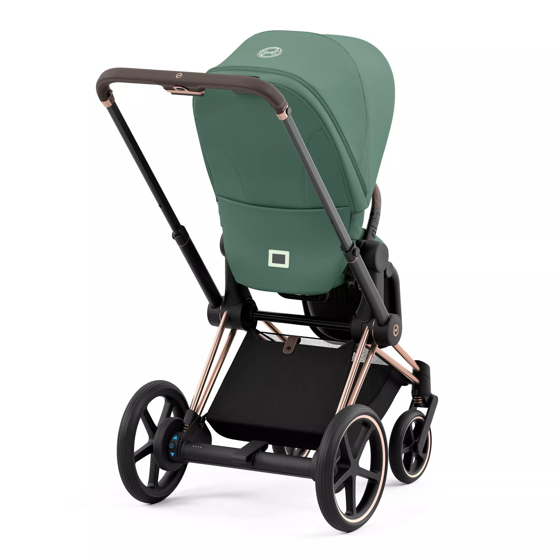 Cybex e-Priam 4.0 - 2w1 | Leaf Green (Rosegold Frame) Cybex e-Priam 4.0 - 2w1 | Leaf Green (Rosegold Frame)