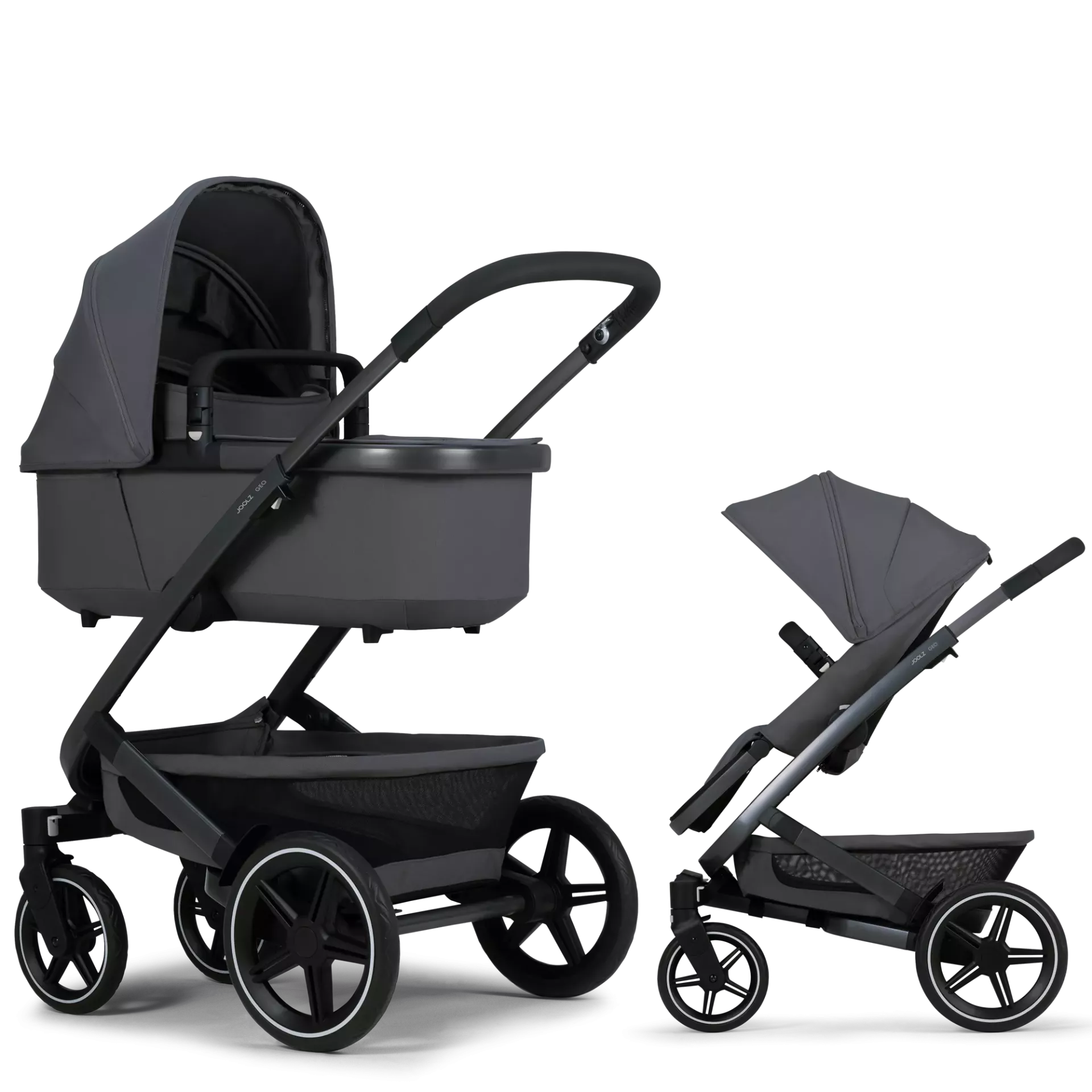 Joolz Geo3 Mono - 2w1 | Pure Grey