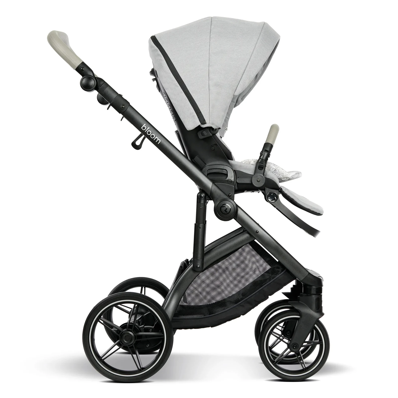 Roan Bloom 2.0 + GRATIS - wózek 2w1 | Nature Grey