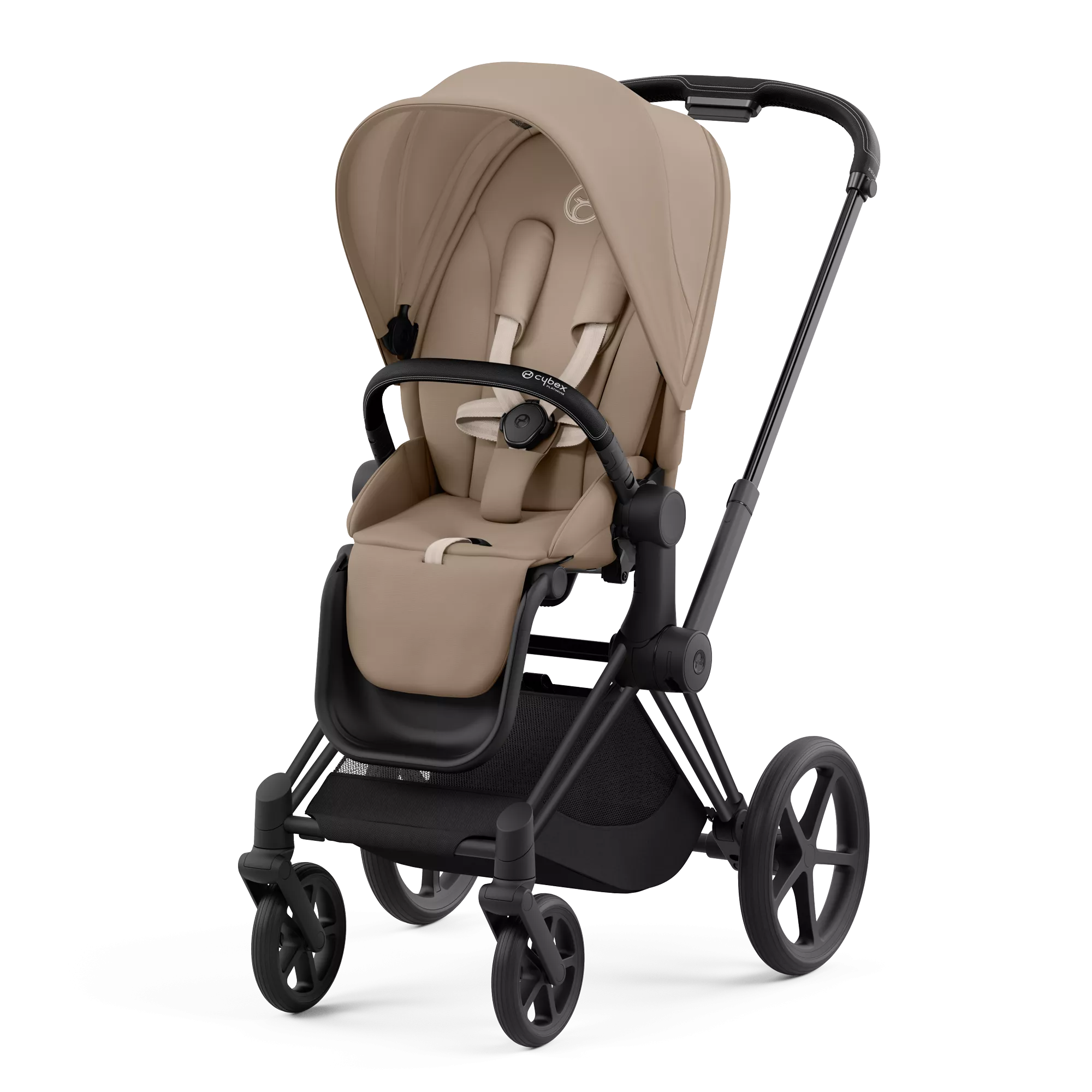 Cybex Priam 4.0 | Cozy Beige (Matt Black Frame)