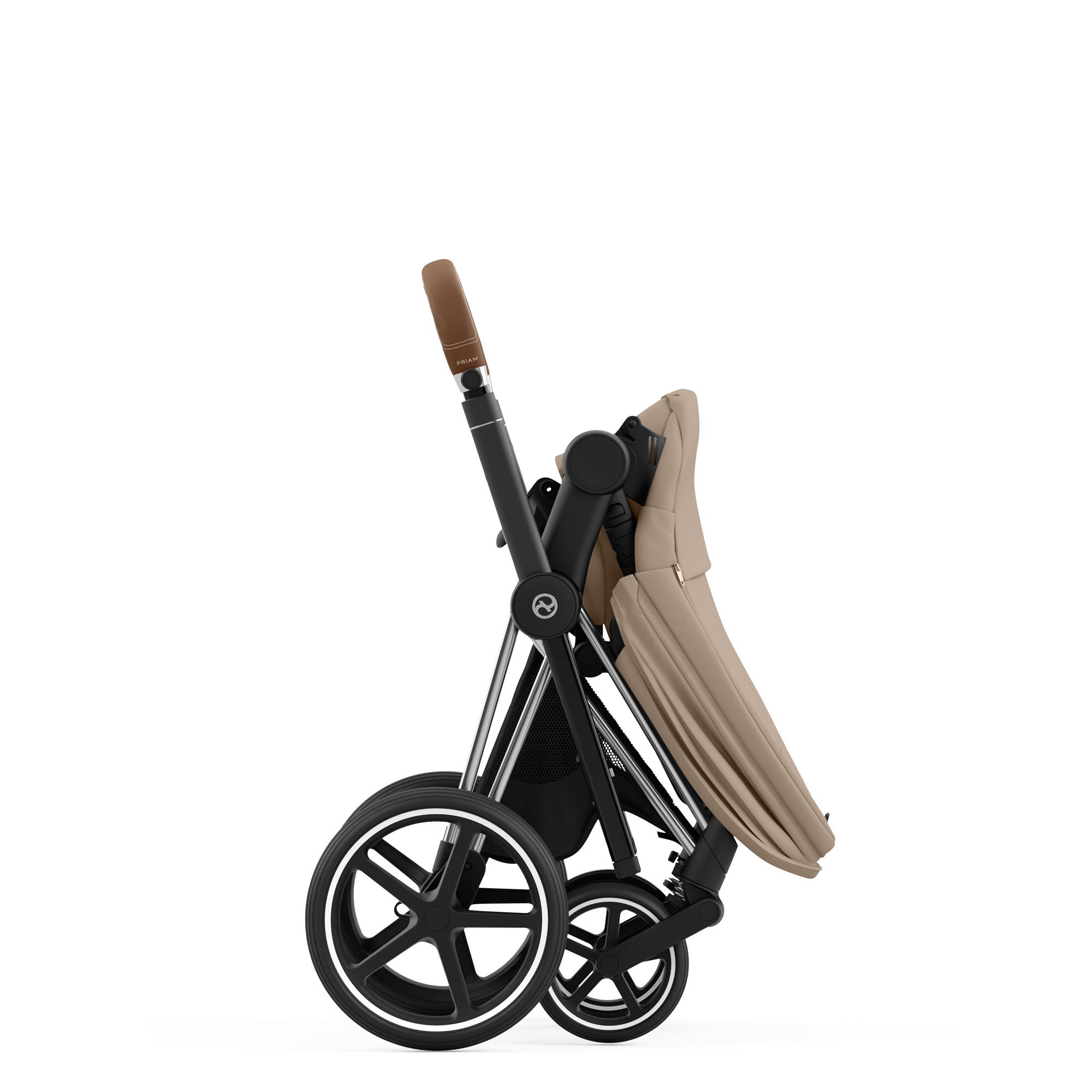 Cybex Priam 4.0 - 2w1 | Cozy Beige (Chrome Brown Frame) Cybex Priam 4.0 - 2w1 | Cozy Beige (Chrome Brown Frame)