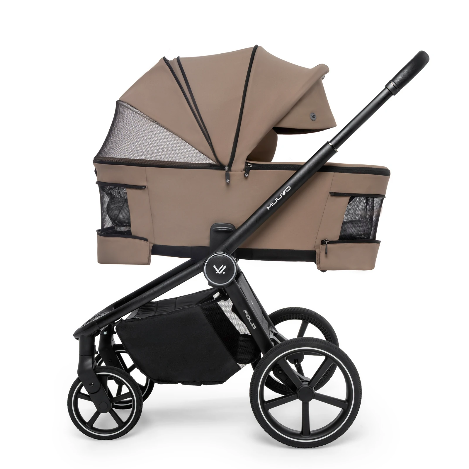Muuvo Fold + Maxi-Cosi Pebble 360 Pro2 + baza + GRATIS - 4w1 | Mokka