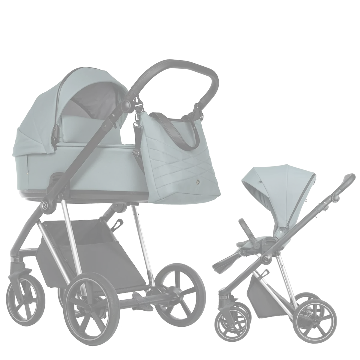 Roan Ivi 2.0 +GRATIS - 2w1 | Pine Green Champagne