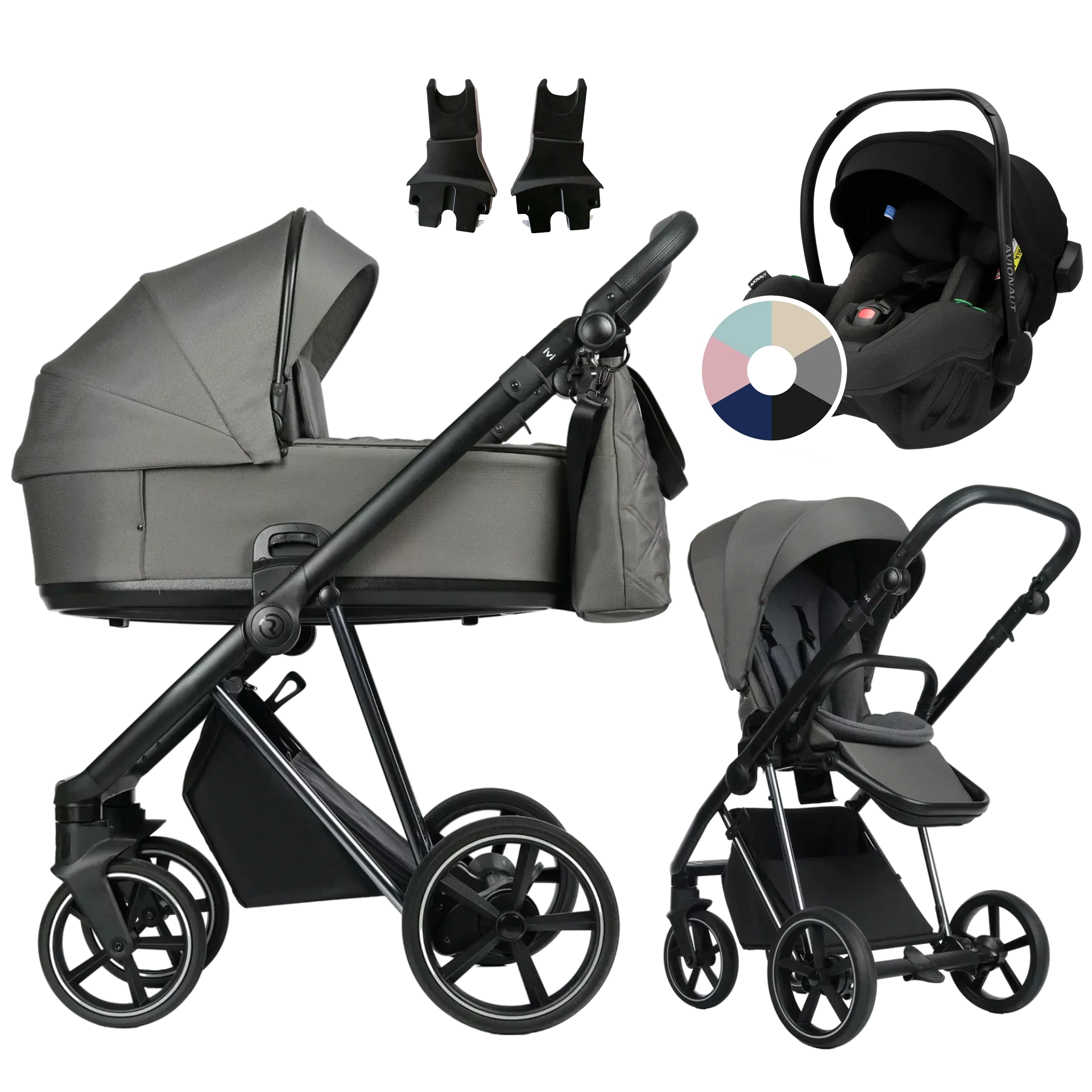 Roan Ivi 2.0 + Avionaut Pixel Pro 2.0 C +GRATIS - 3w1 | Taupe