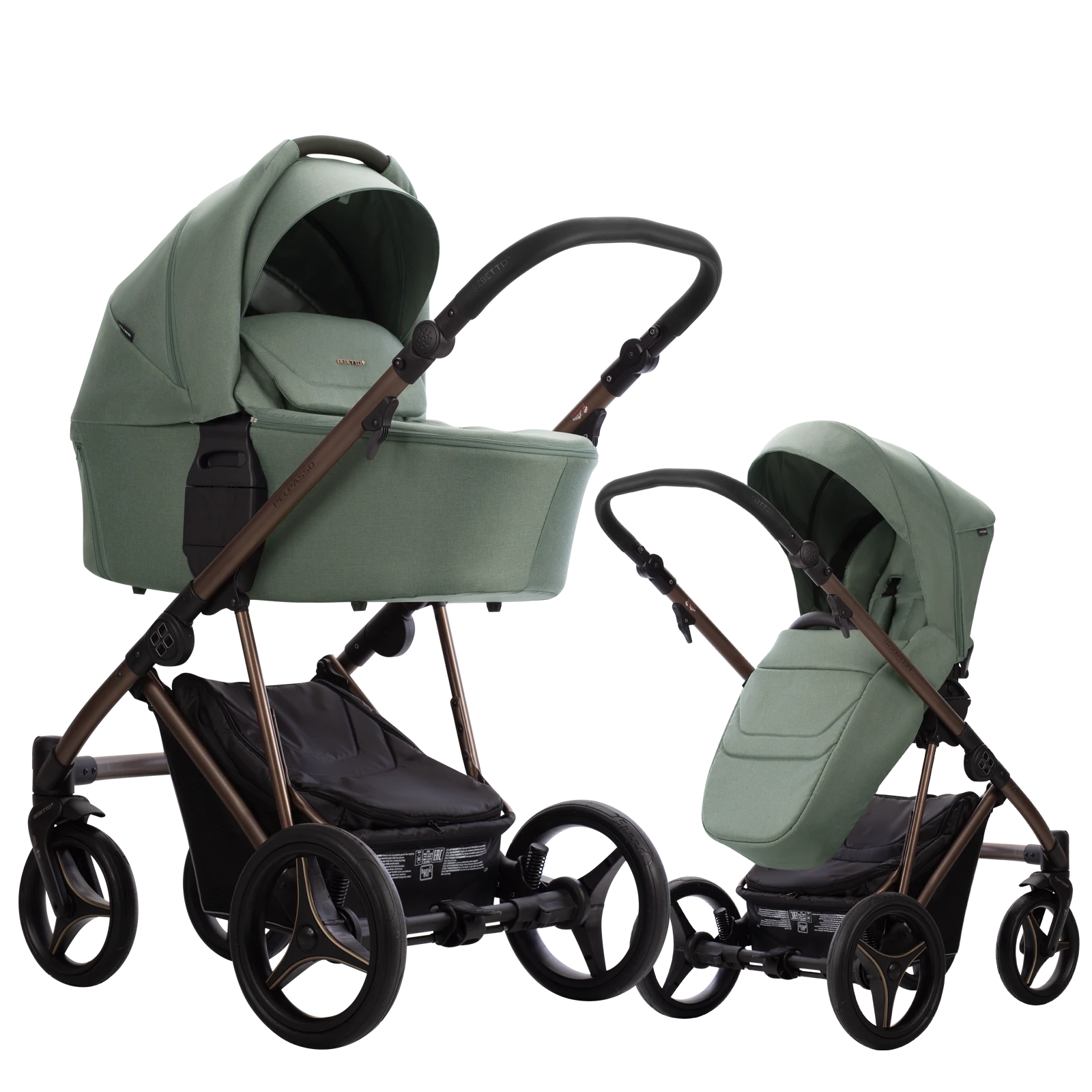 Bebetto Pelpasso + Bebetto Cosmo 2.0 +GRATIS - 3w1 | 05 Choco