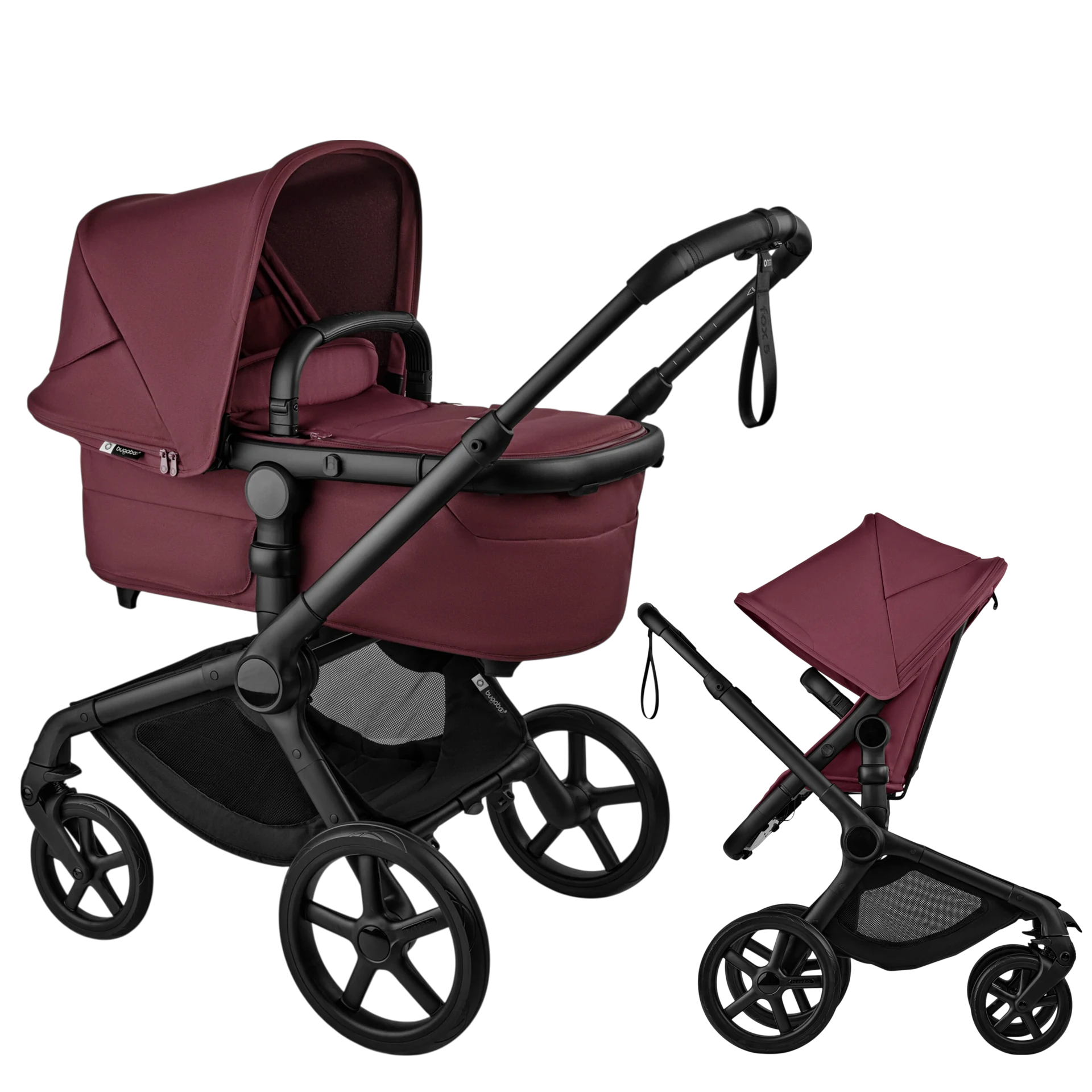 Bugaboo Fox 5 Renew - 2w1 | Dark Cherry
